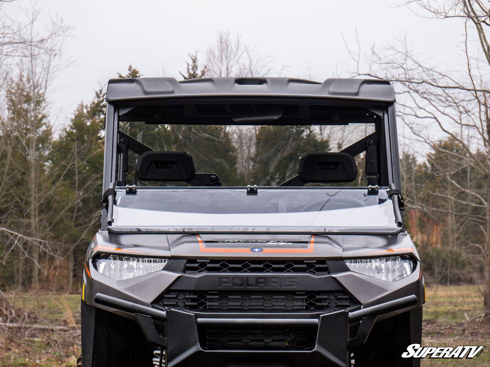 Polaris Ranger XP 1000 Flip Down Windshield - Image 2