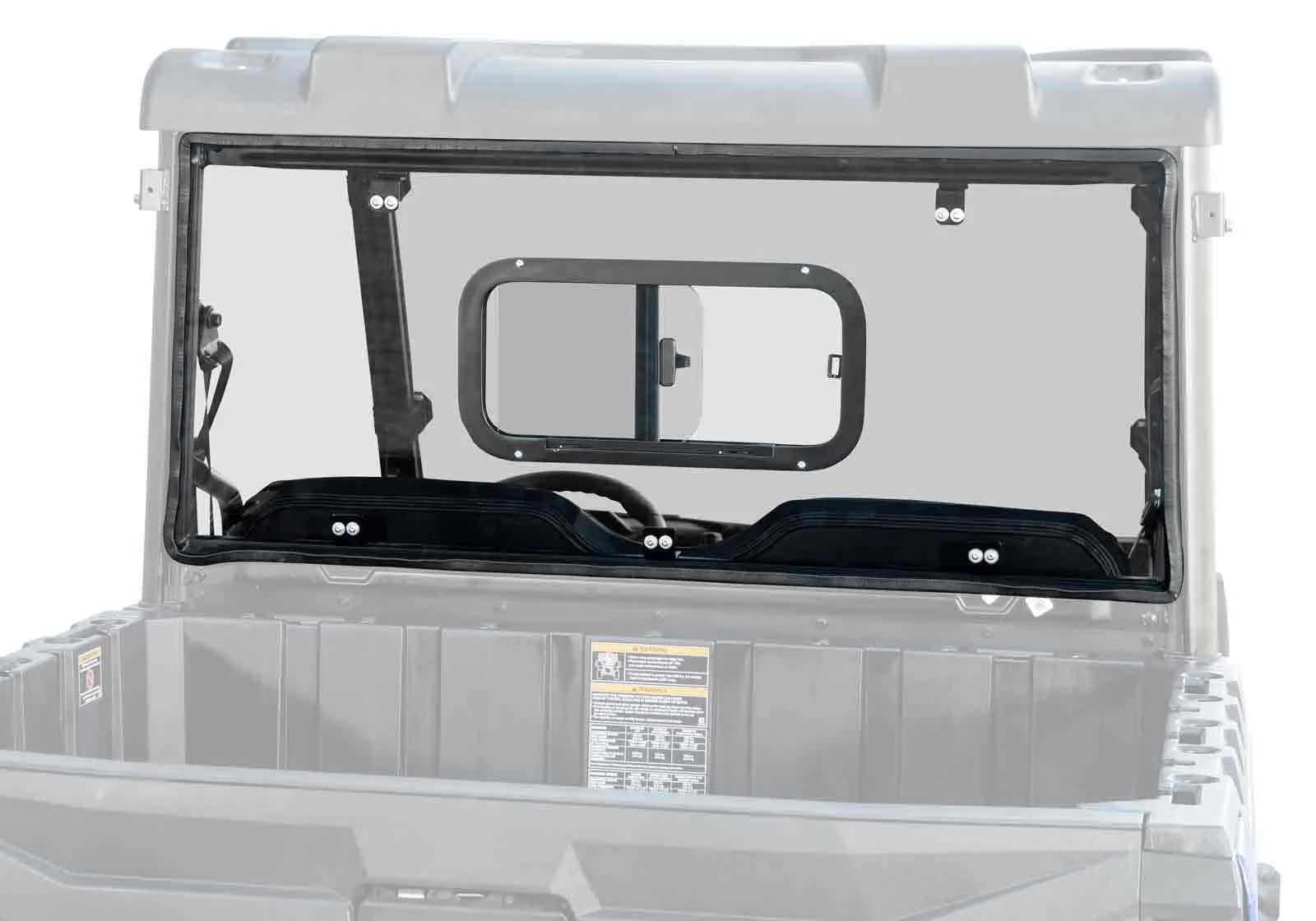 Polaris Ranger Midsize Rear Sliding Windshield
