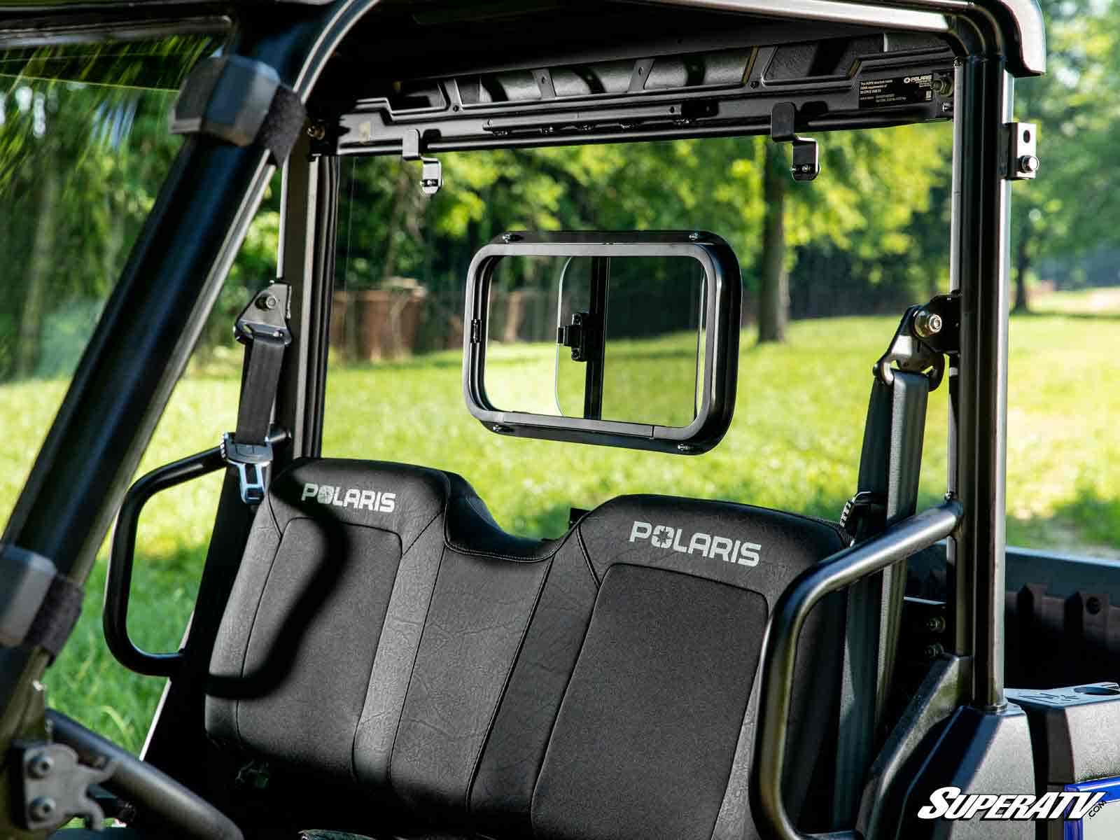 Polaris Ranger Midsize Rear Sliding Windshield - Image 6