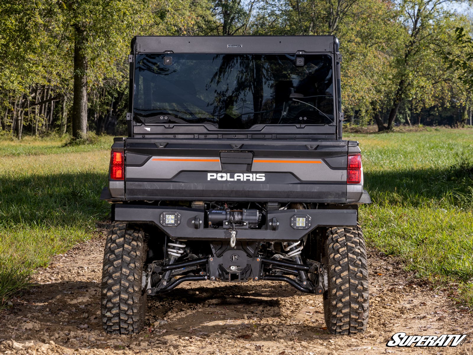 Polaris Ranger XD 1500 Rear Glass Windshield - Image 3