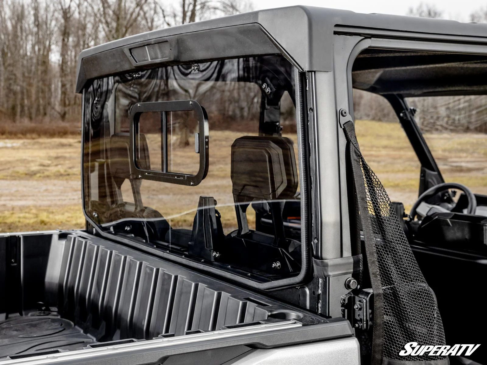 Polaris Ranger XD 1500 Sliding Rear Windshield - Image 6