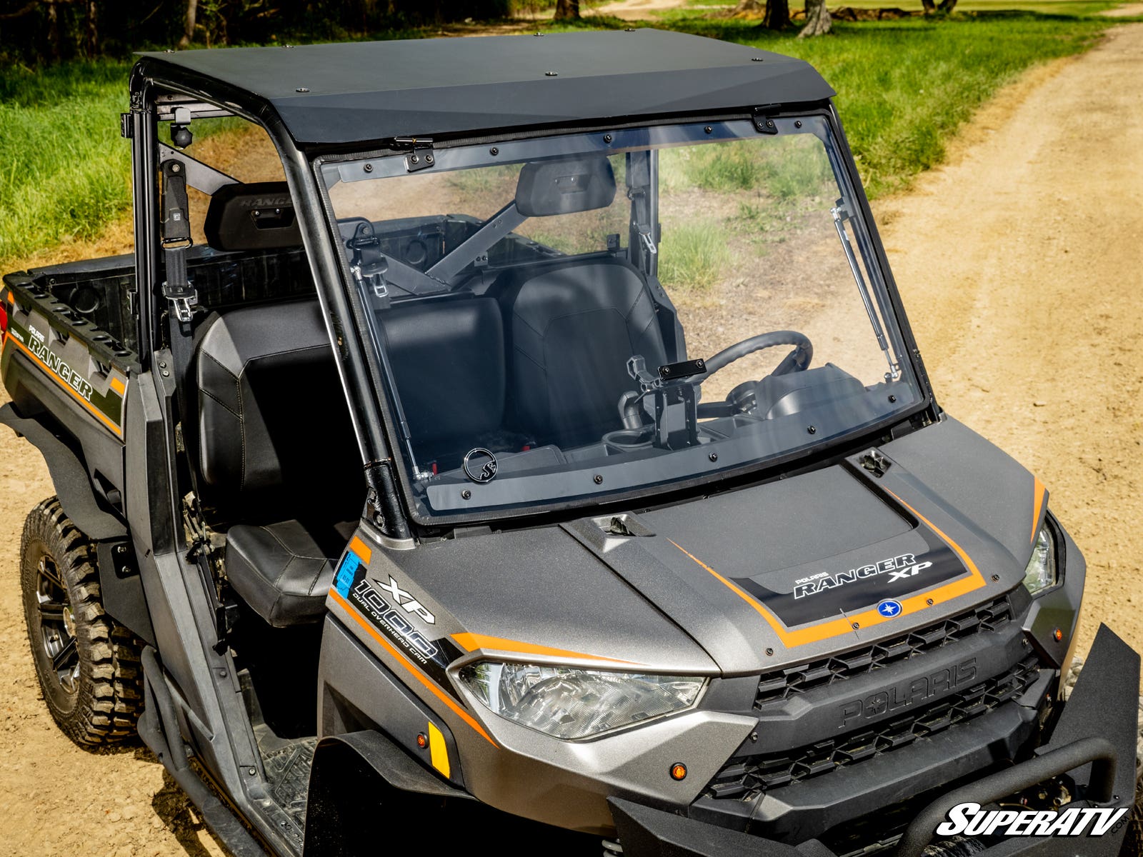Polaris Ranger XP 1000 Flip Windshield - Image 4