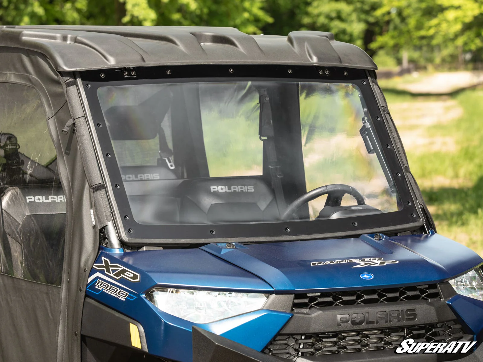 Polaris Ranger XP 1000 MaxDrive Power Flip Windshield - Image 3