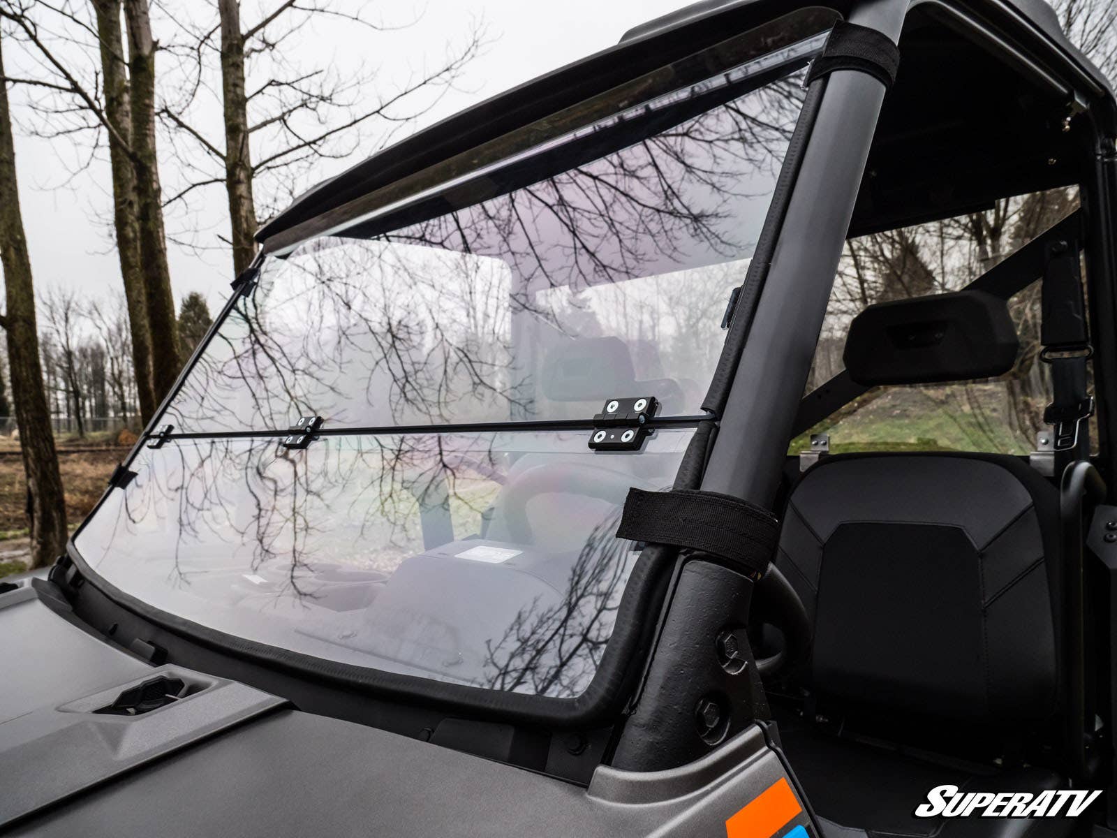 Polaris Ranger XP 570 Flip Down Windshield - Image 3