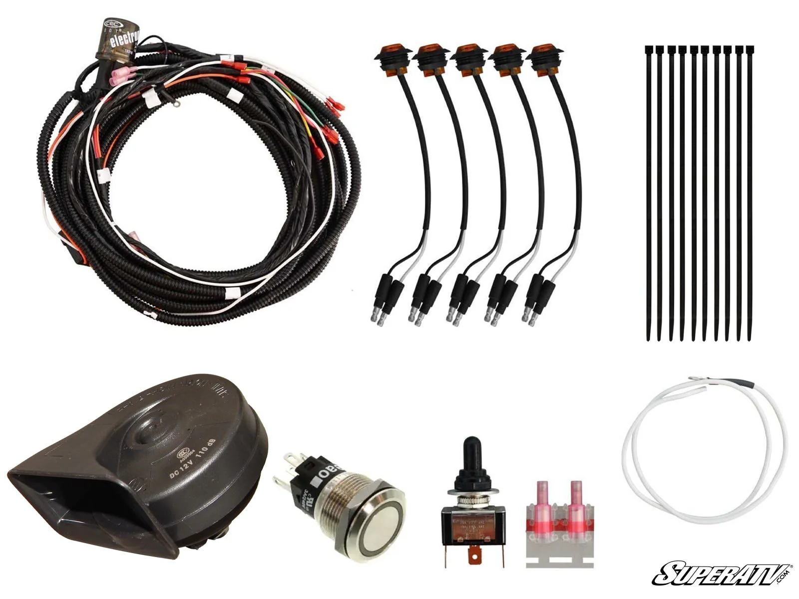 Ranger Plug &amp; Play Turn Signal Kit - Toggle switch and dash horn - Image 4