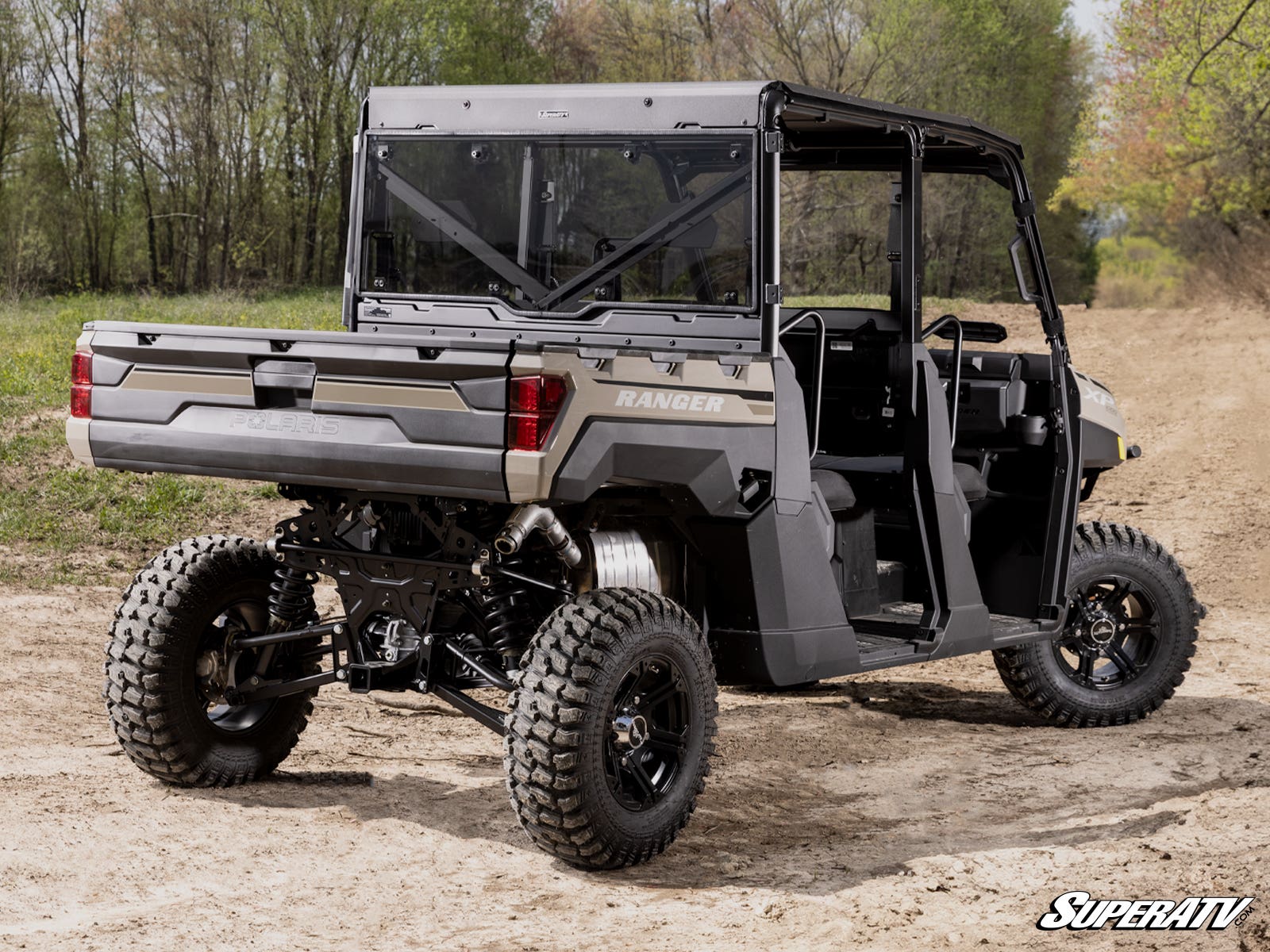 Polaris Ranger Full Size 570/900 Rear Windshield - Image 2