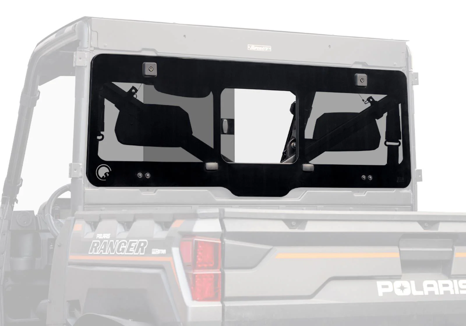 Polaris Ranger XP 900 Glass Sliding Rear Windshield