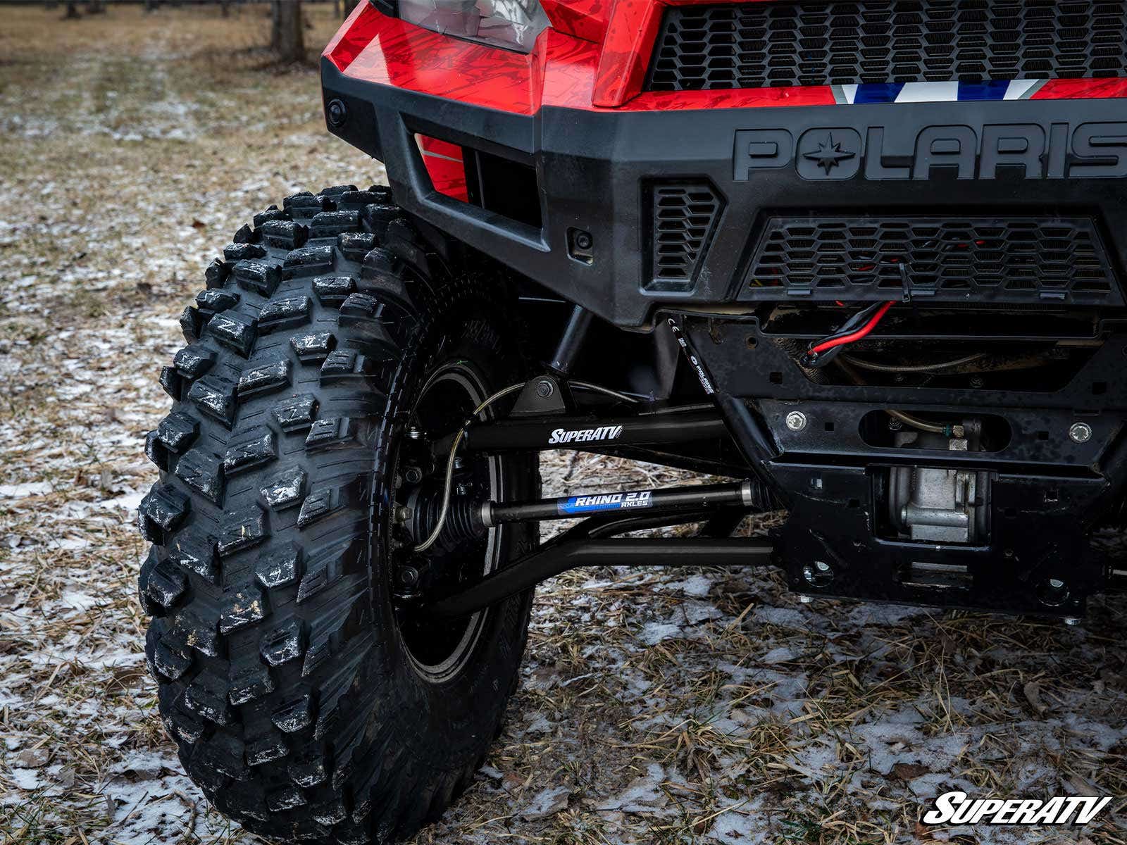 Polaris Ranger XP 900 High Clearance 2in. Forward Offset A-Arms - Keller Ball Joints - Image 3