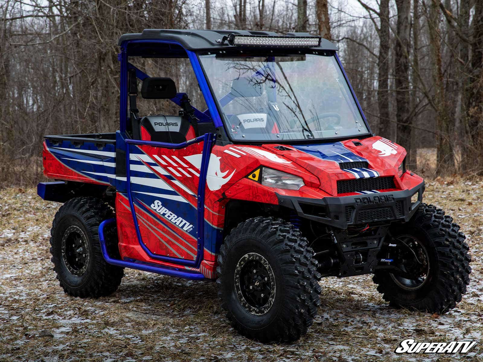 Polaris Ranger XP 900 High Clearance 2in. Forward Offset A-Arms - Keller Ball Joints - Image 4