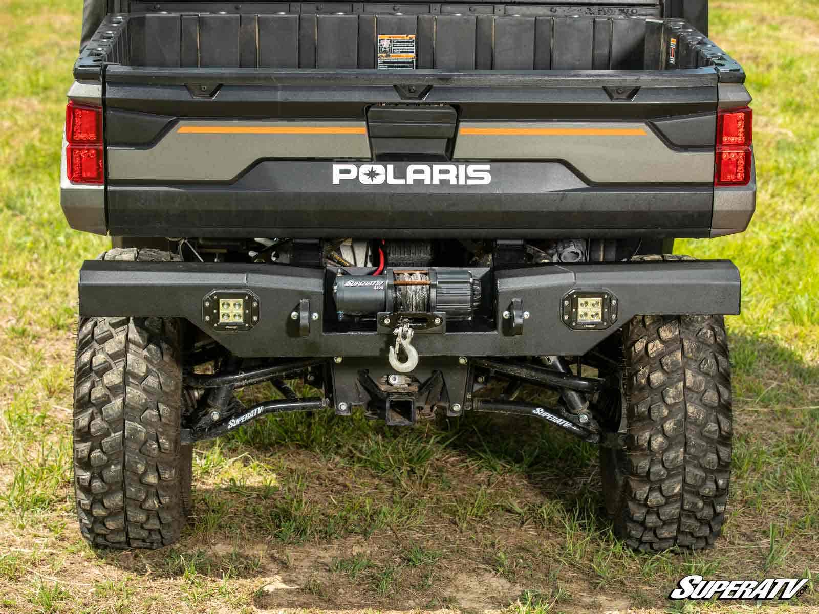 Polaris Ranger XP Kinetic Winch Ready Rear Bumper - Image 5