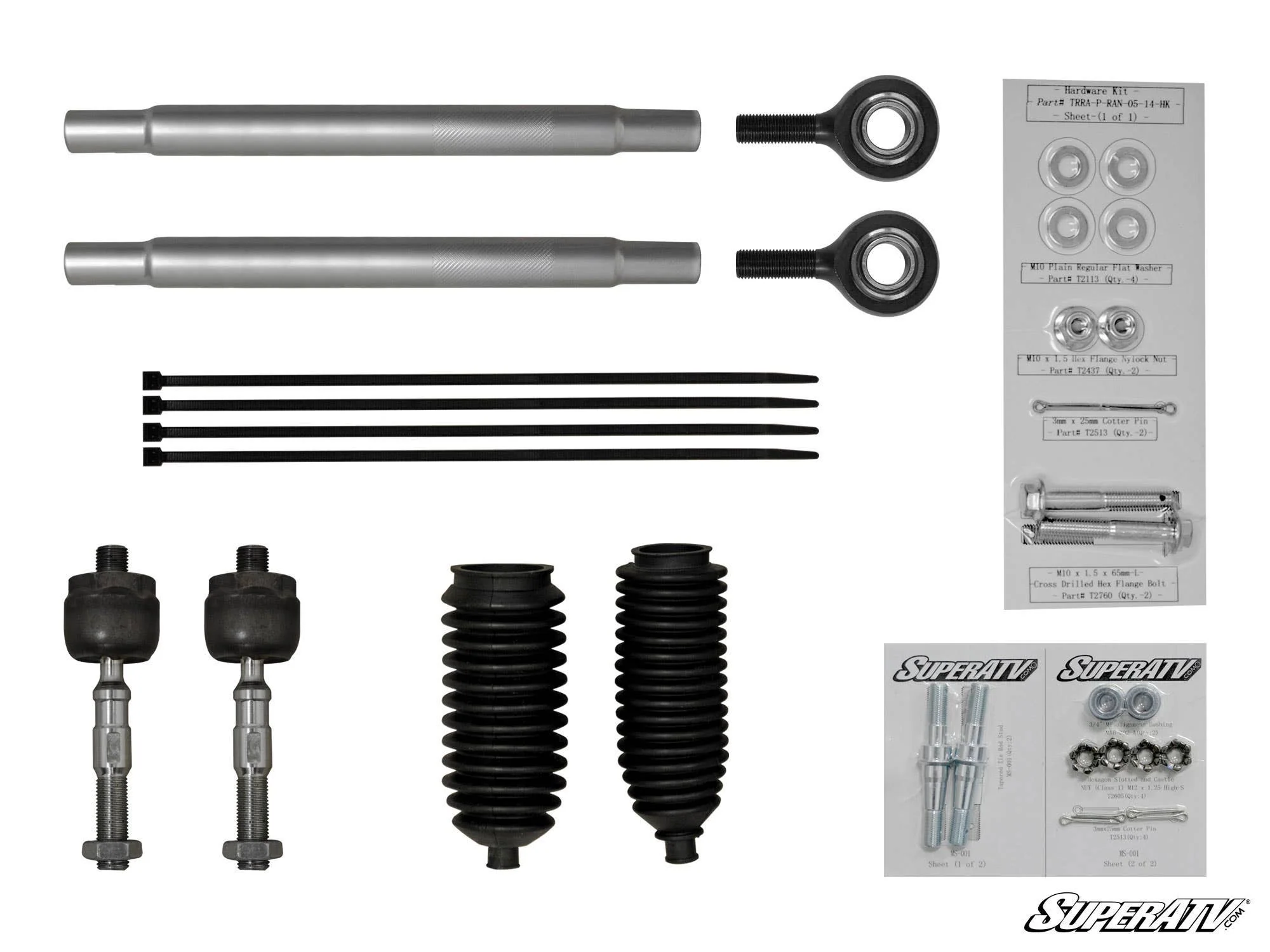 Polaris RZR 4 800 Heavy-Duty Tie Rod Kit - Image 2