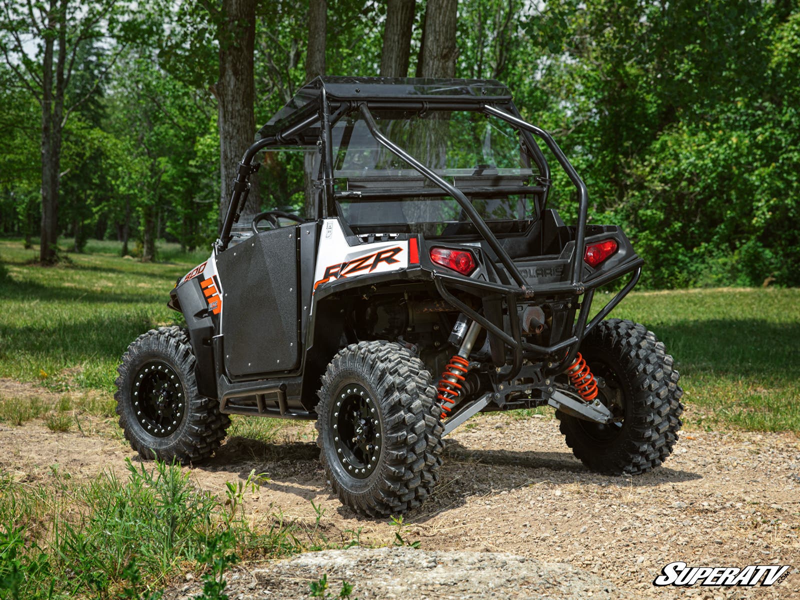 Polaris RZR 570 Rear Windshield - Image 2