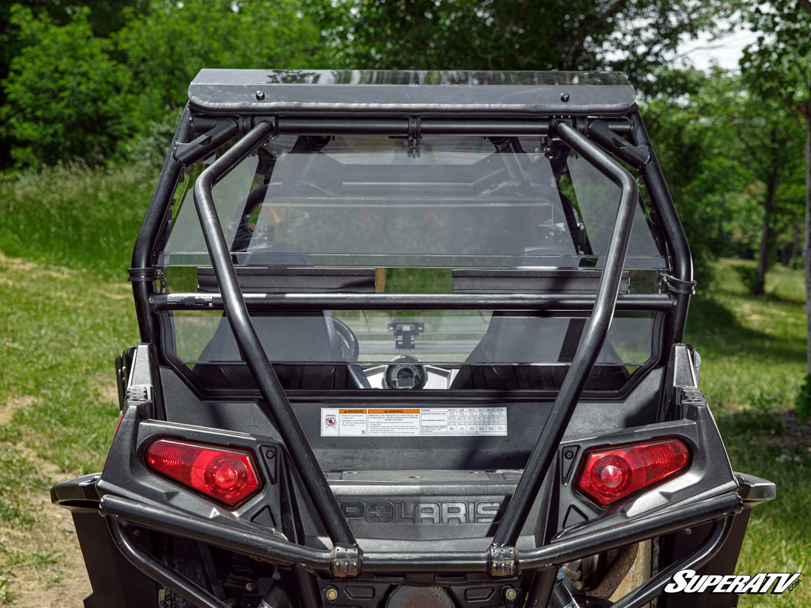Polaris RZR 800 Rear Windshield - Image 3
