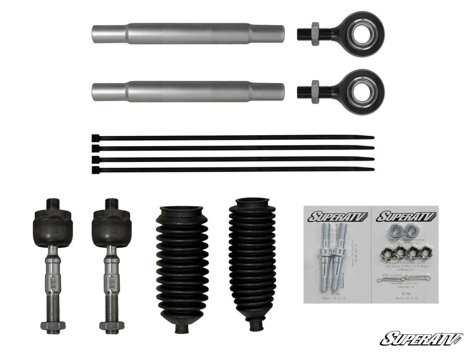 Polaris RZR 900 Heavy-Duty Tie Rod Kit - Image 2