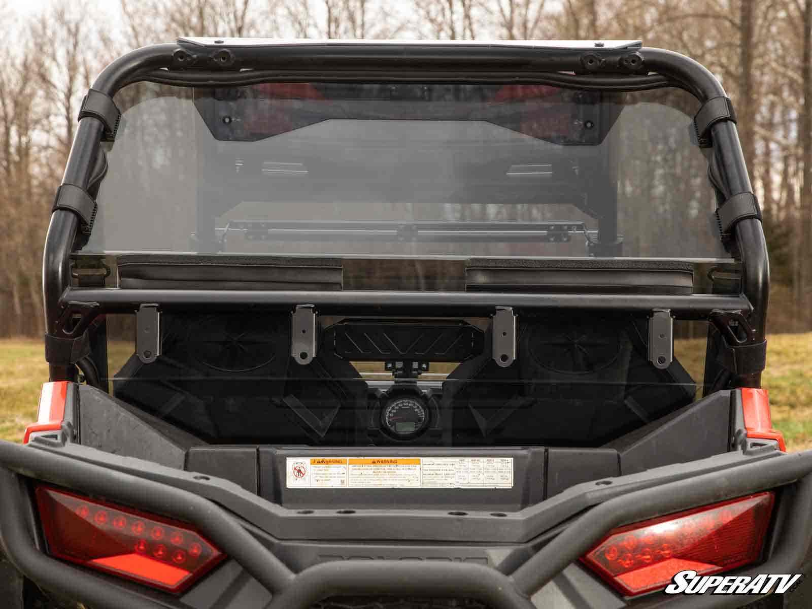 Polaris RZR 900 Rear Vented Windshield - Image 2