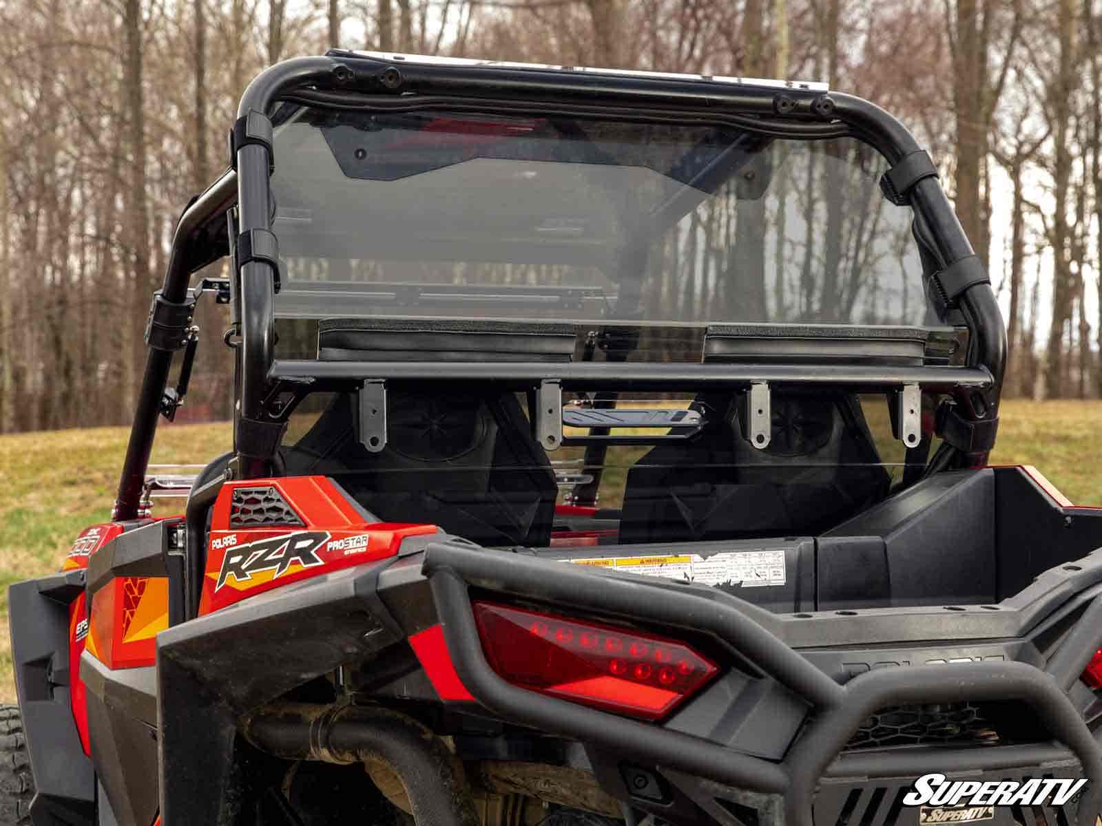 Polaris RZR 900 Rear Vented Windshield - Image 6