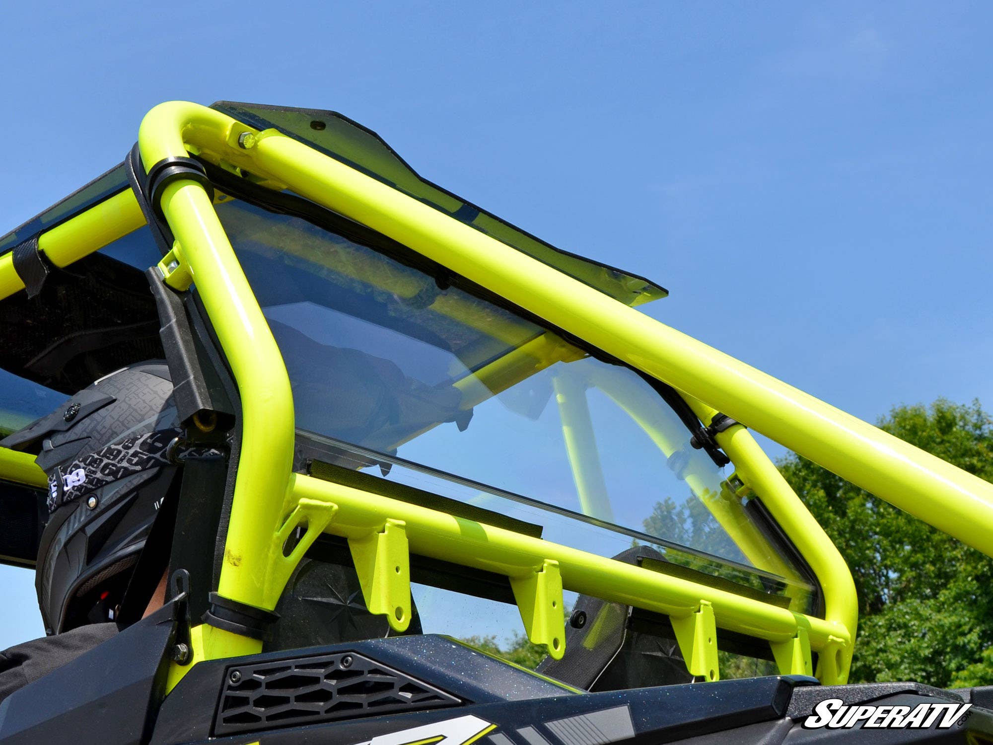 SuperATV Rear Windshield for Polaris RZR 900 - Image 5