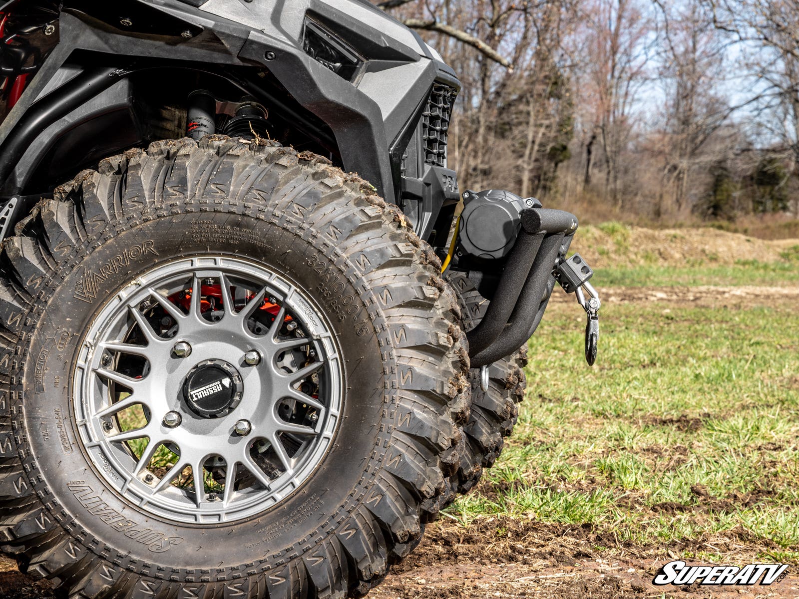 Polaris RZR 900 Winch-Ready Front Bumper + 6000 lb Winch - Image 5