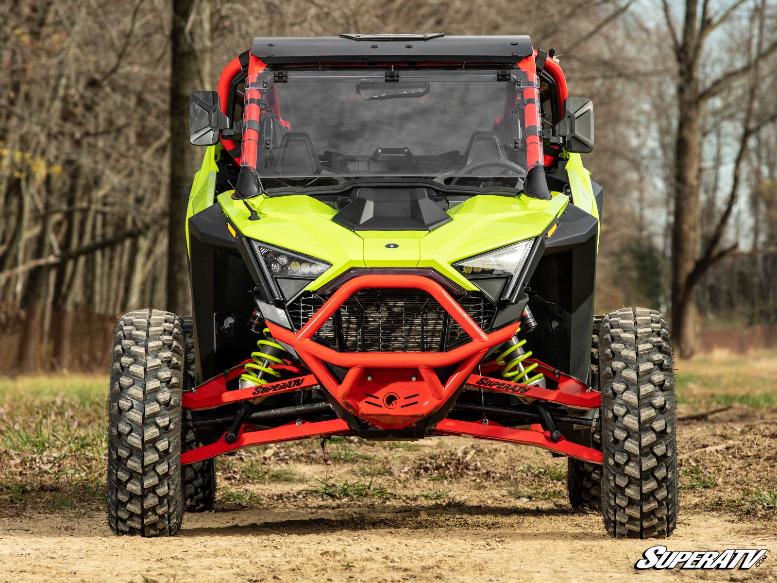 Polaris RZR Pro R MaxDrive Power Flip Windshield - 2 Seat - Image 2