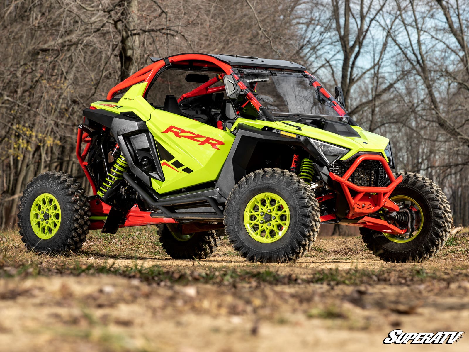 Polaris RZR Pro R MaxDrive Power Flip Windshield - 2 Seat - Image 3