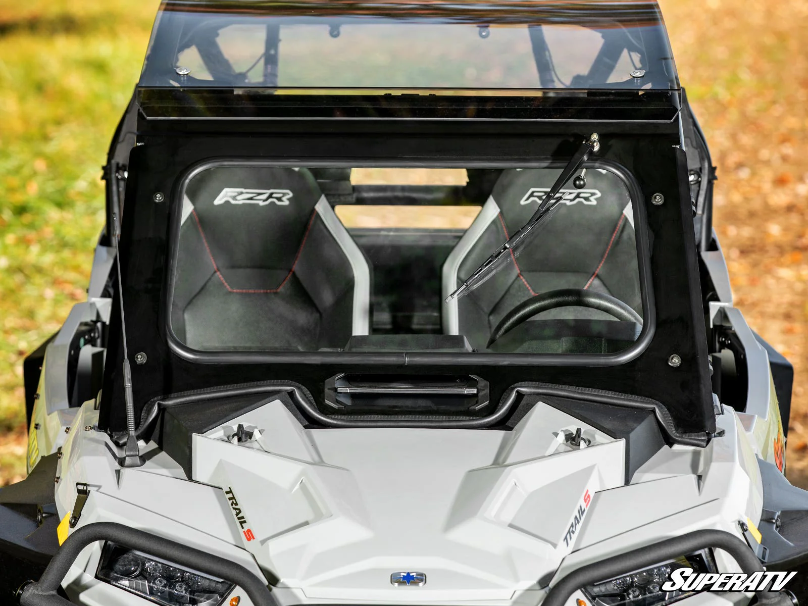 Polaris RZR Trail 900 Glass Windshield - Image 3