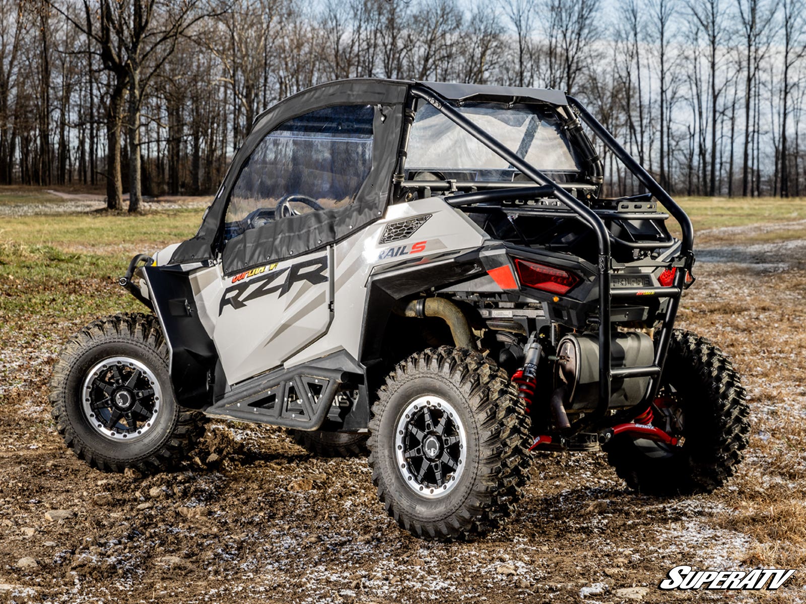 Polaris RZR Trail 900 Primal Soft Cab Enclosure Upper Doors - Image 3