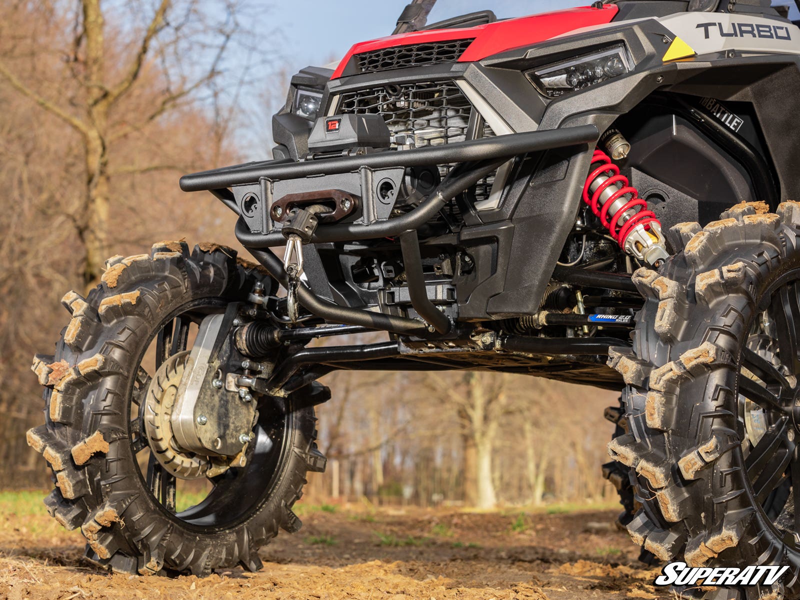 Polaris RZR Trail S 900 Winch-Ready Front Bounty Bumper - 12;000 Winch - Image 4