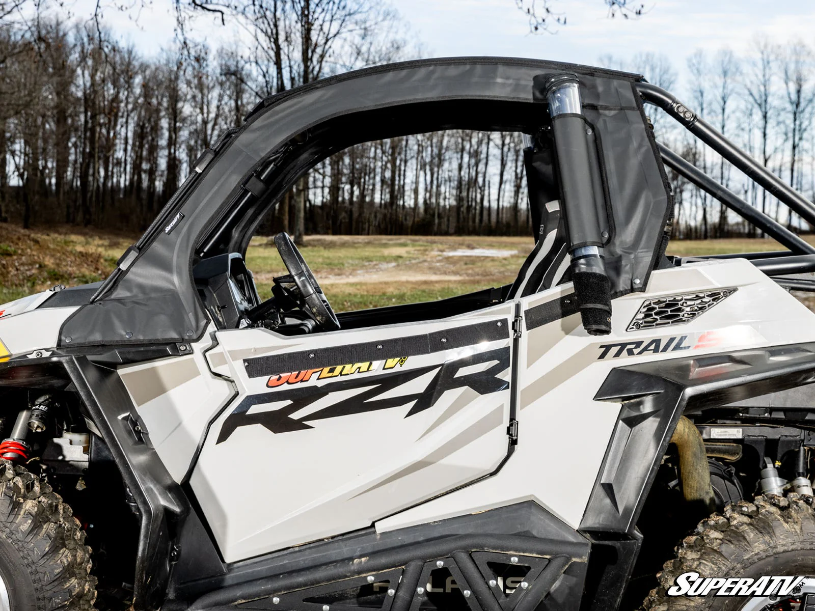 Polaris RZR Trail S 1000 Primal Soft Cab Enclosure Upper Doors - Image 5