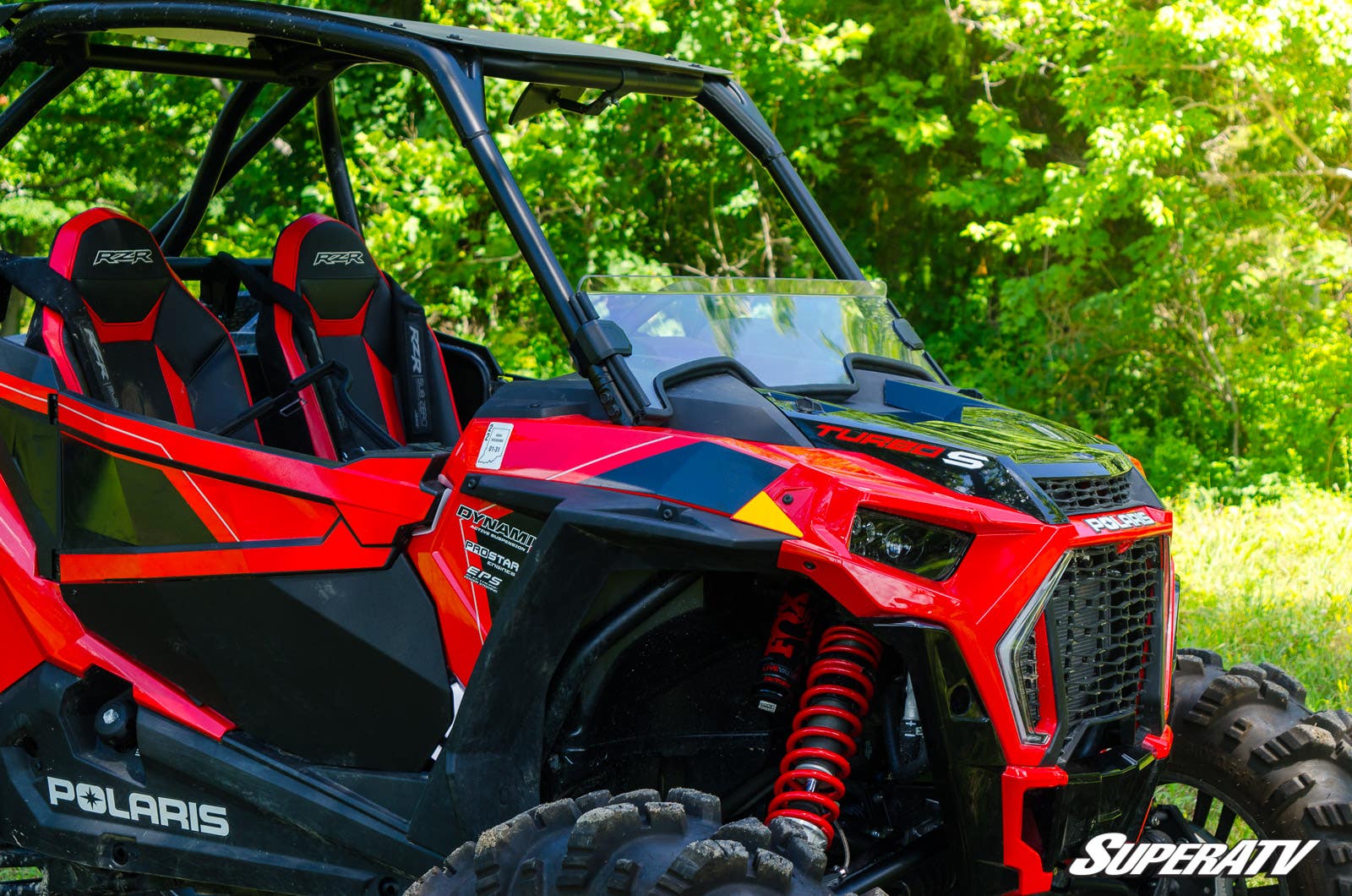 Polaris RZR Trail S 1000 Half Windshield - Image 5