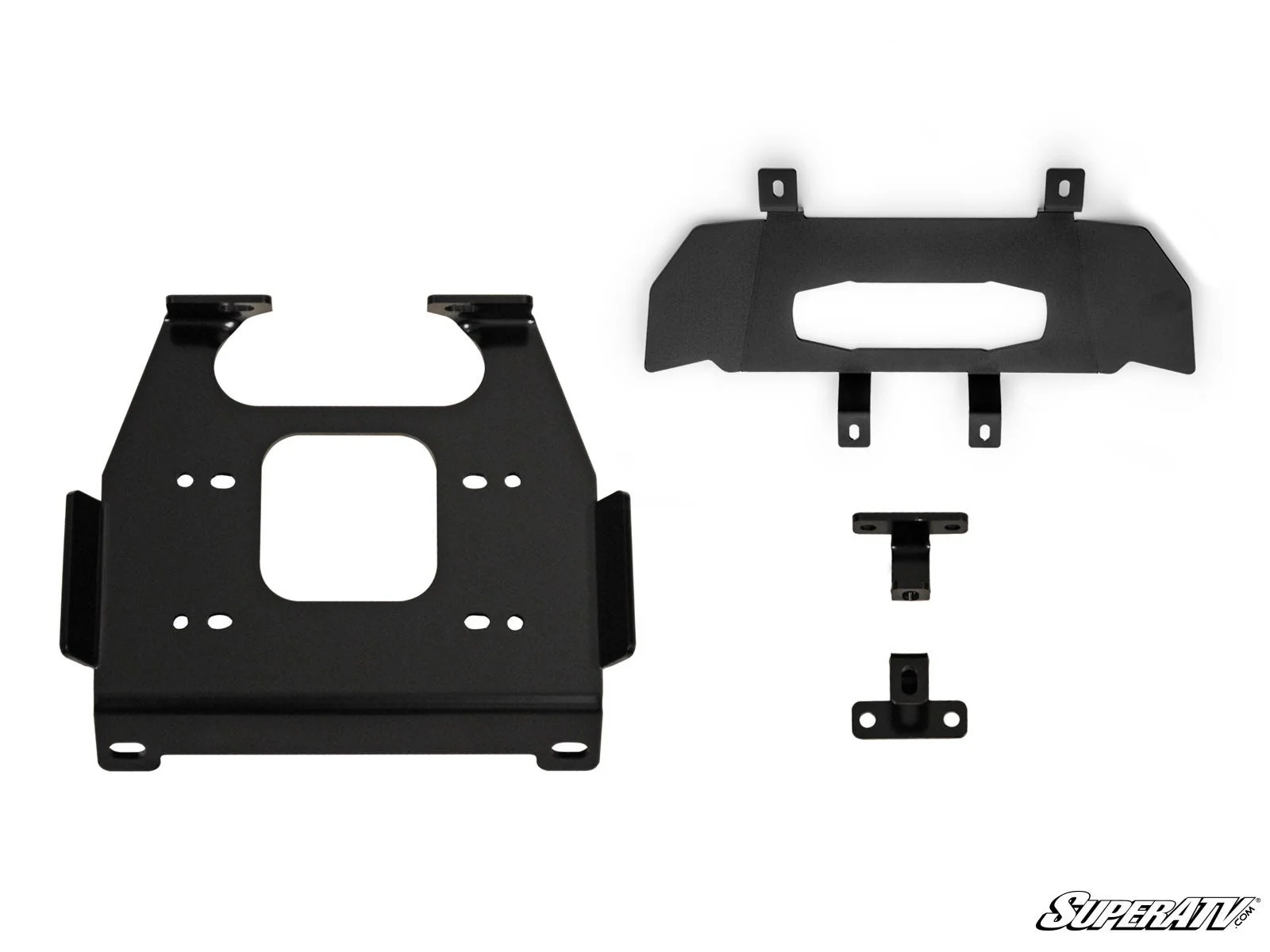 Polaris RZR Trail S 1000 Winch Mounting Plate - Image 2