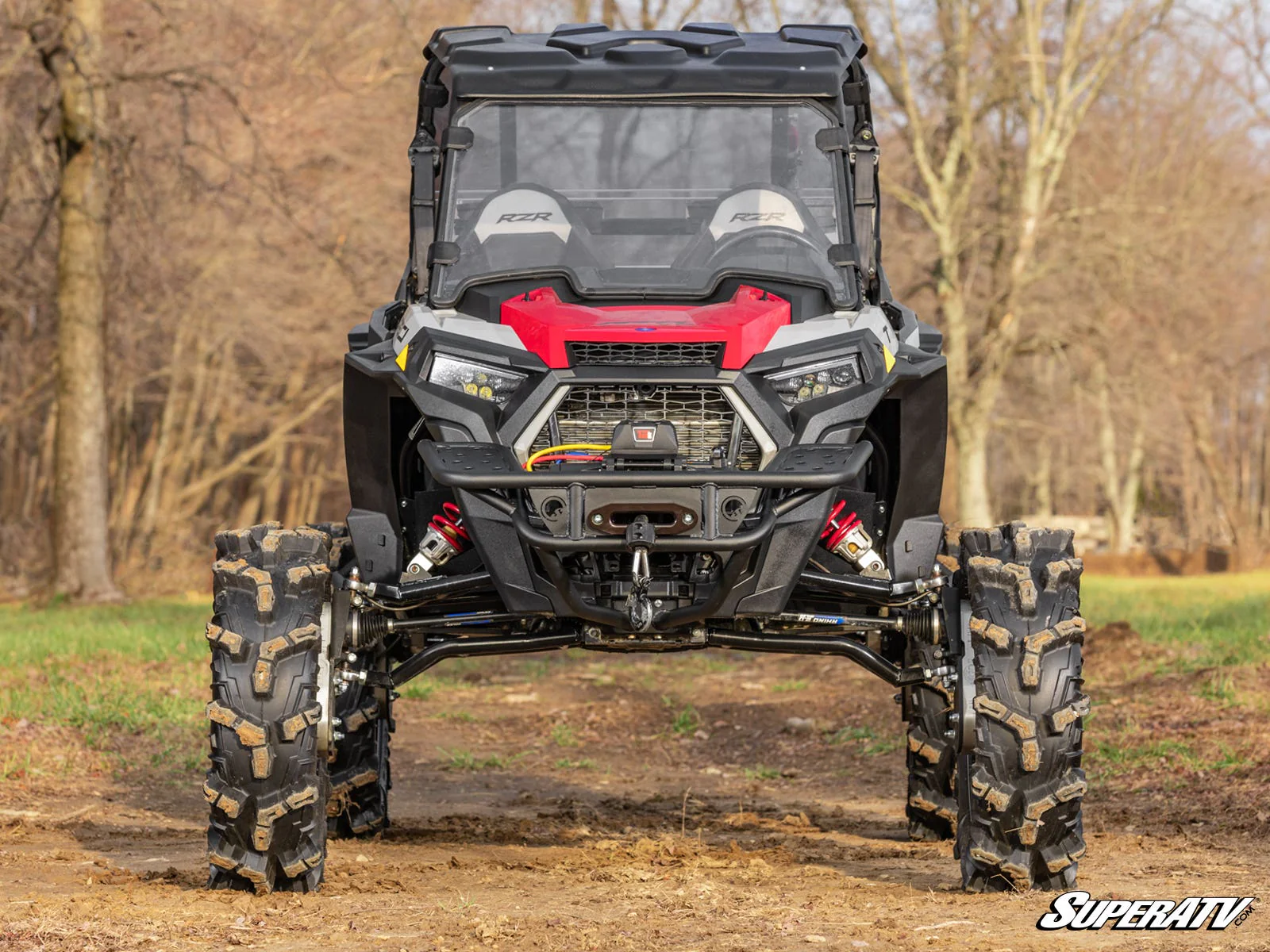 Polaris RZR Trail S 1000 Winch-Ready Front Bounty Bumper - 12,000 Winch - Image 6