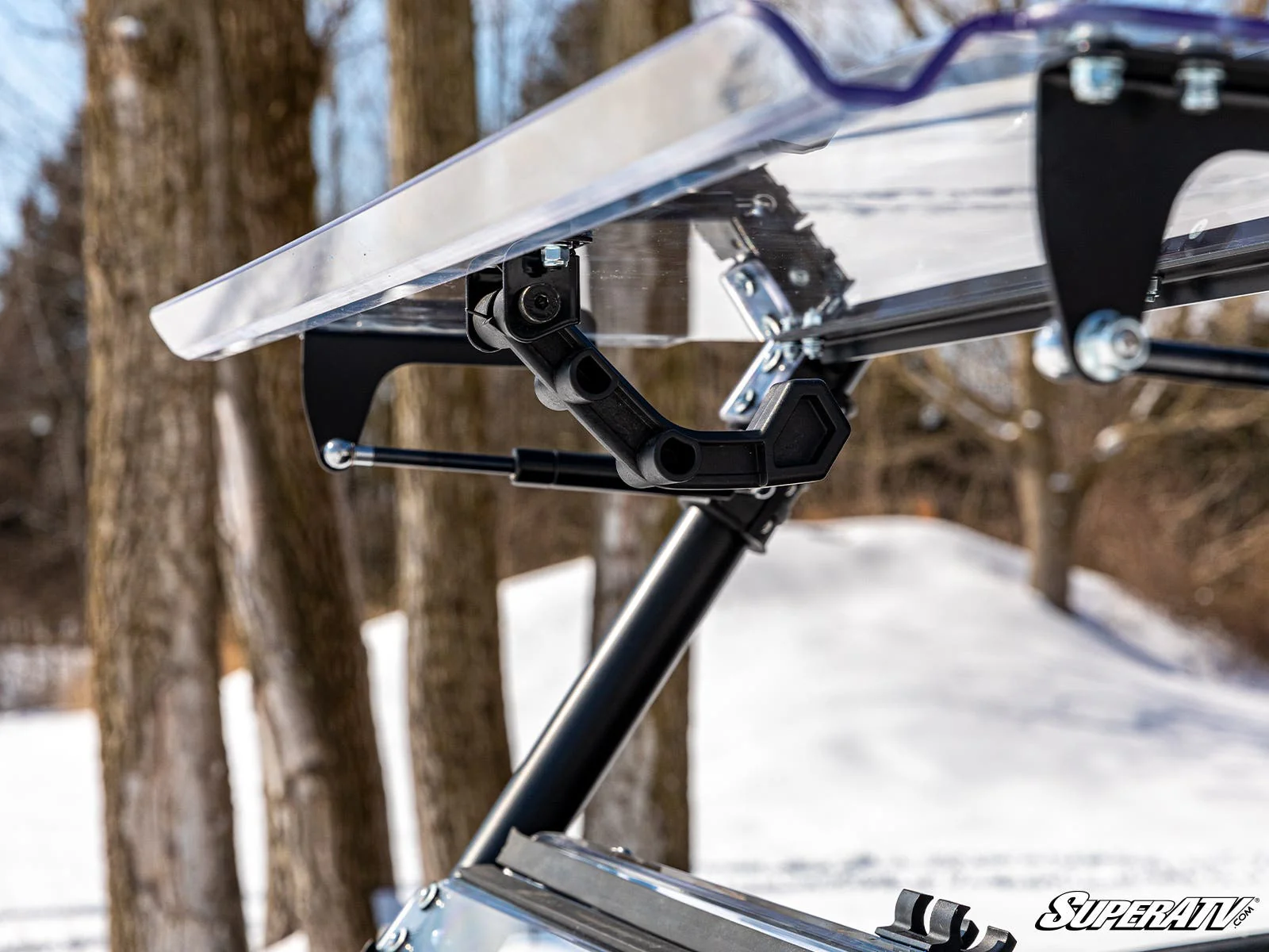 Polaris RZR Trail S 900 Flip Windshield - Image 4