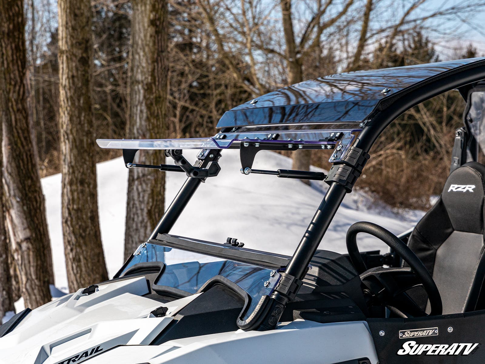 Polaris RZR Trail S 900 Flip Windshield - Image 5