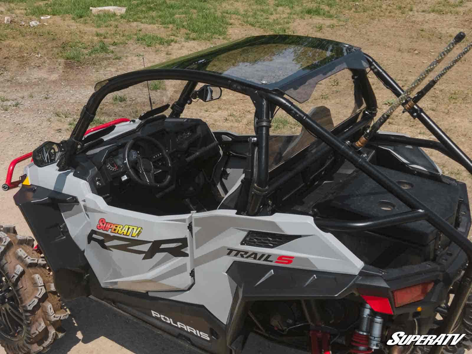 Polaris RZR Trail S 900 Tinted Roof - Light Tint SR - Image 5