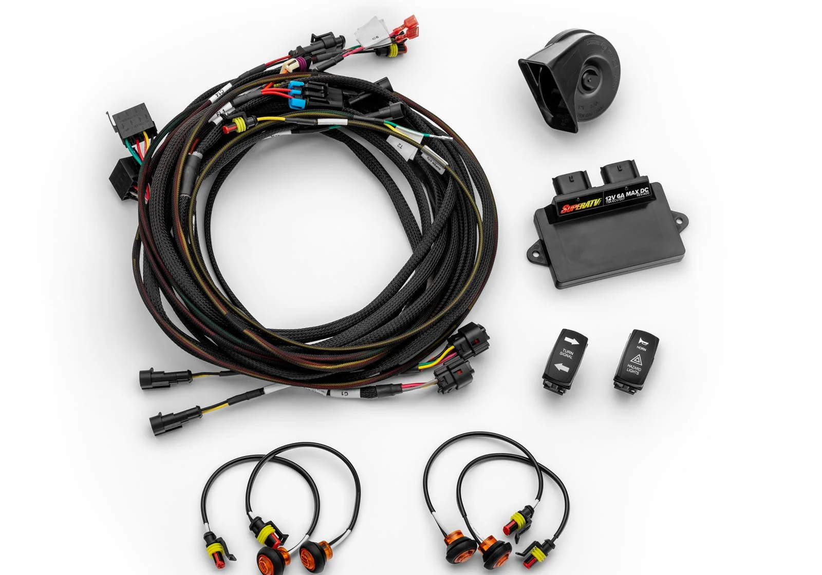Polaris RZR Turbo R Deluxe Self-Canceling Turn Signal Kit