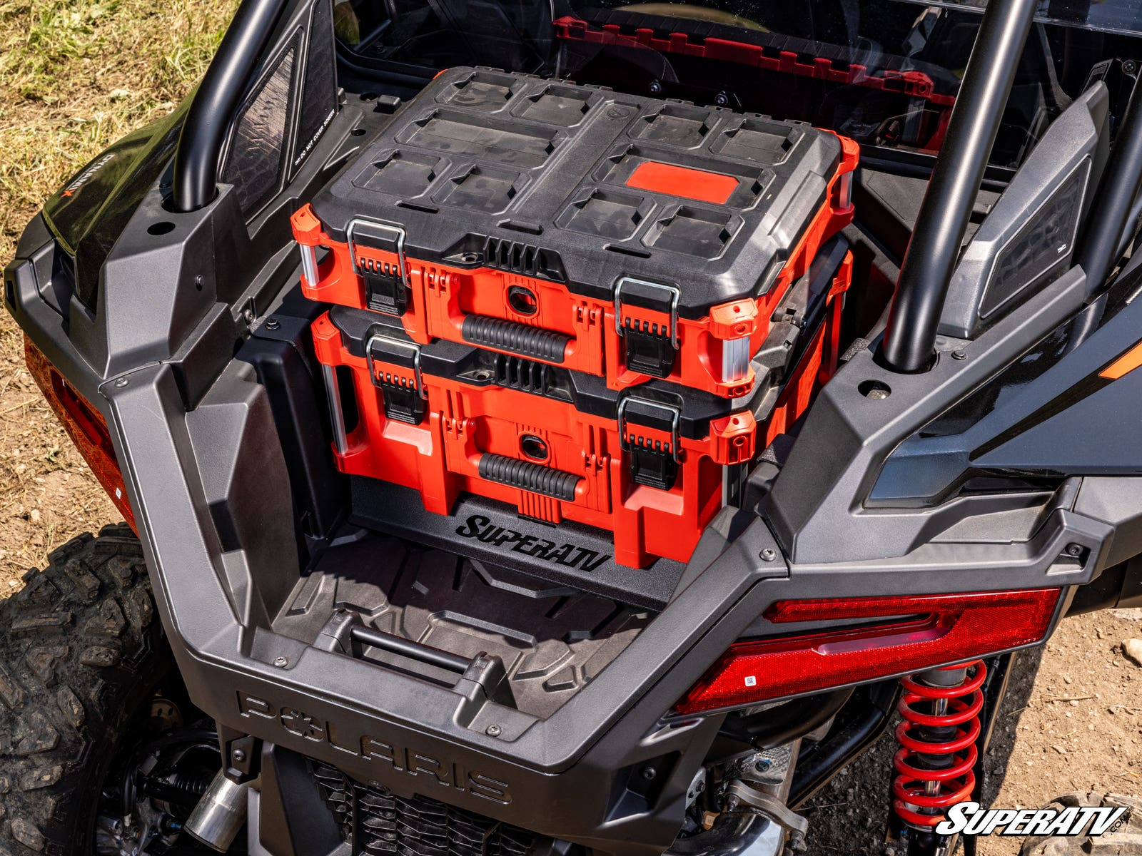 Polaris RZR Turbo R Milwaukee Compatible Bed Mount - Image 3