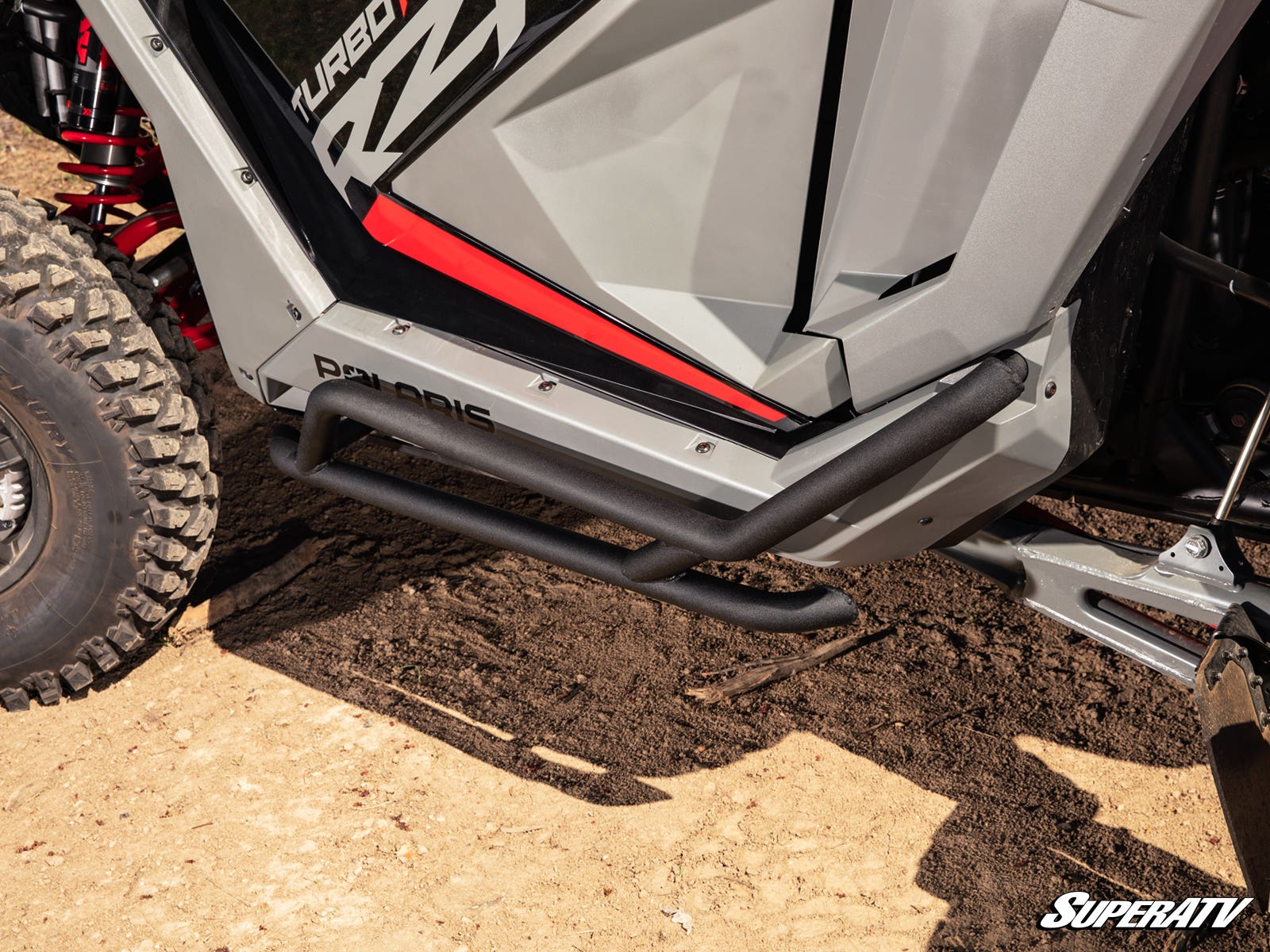 Polaris RZR Turbo R Rock Slider Nerf Bars - Image 4