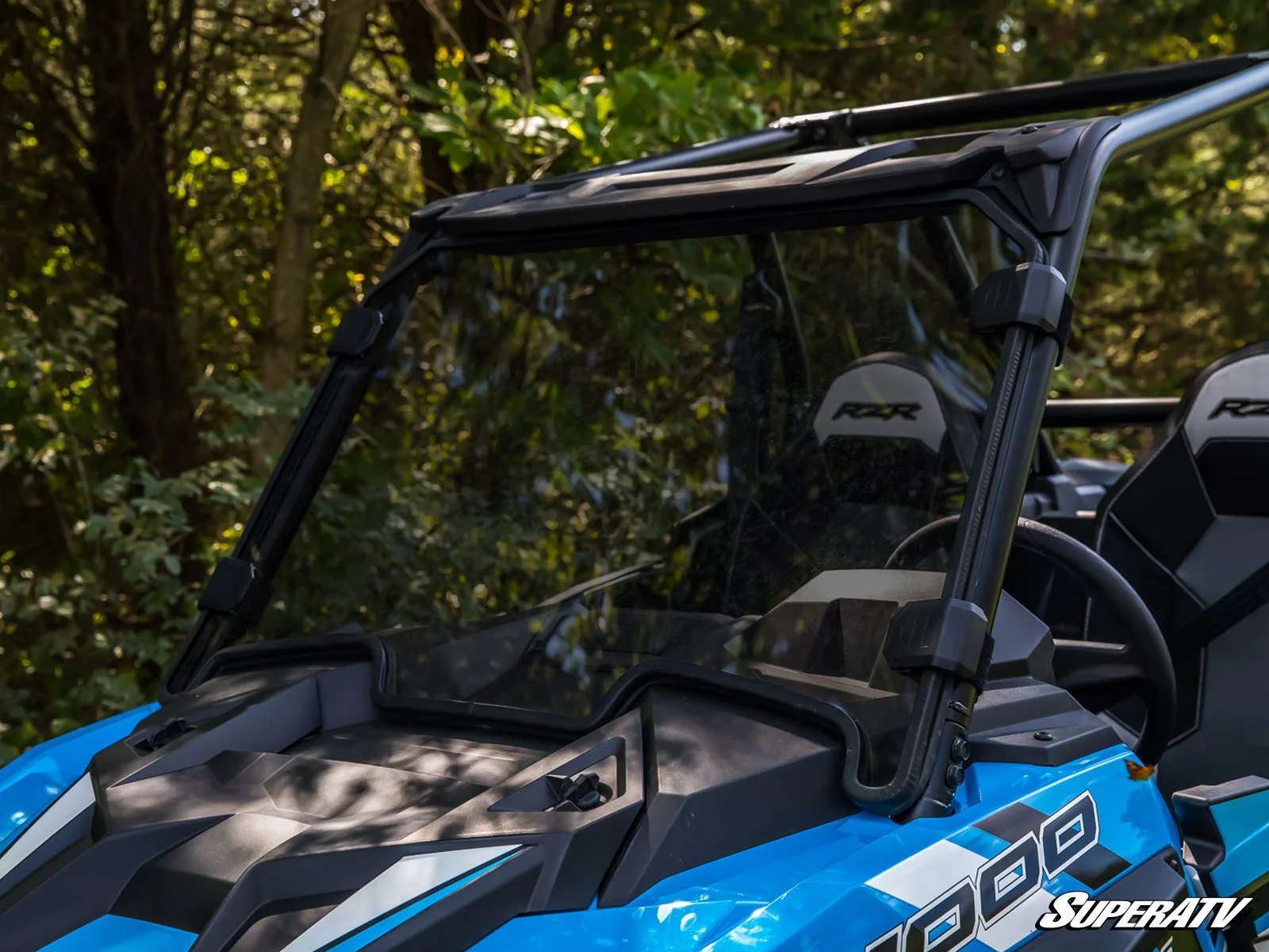Polaris RZR XP 1000 Full Windshield - Dark Tint; Scratch Resistant - 2019+ - Image 3