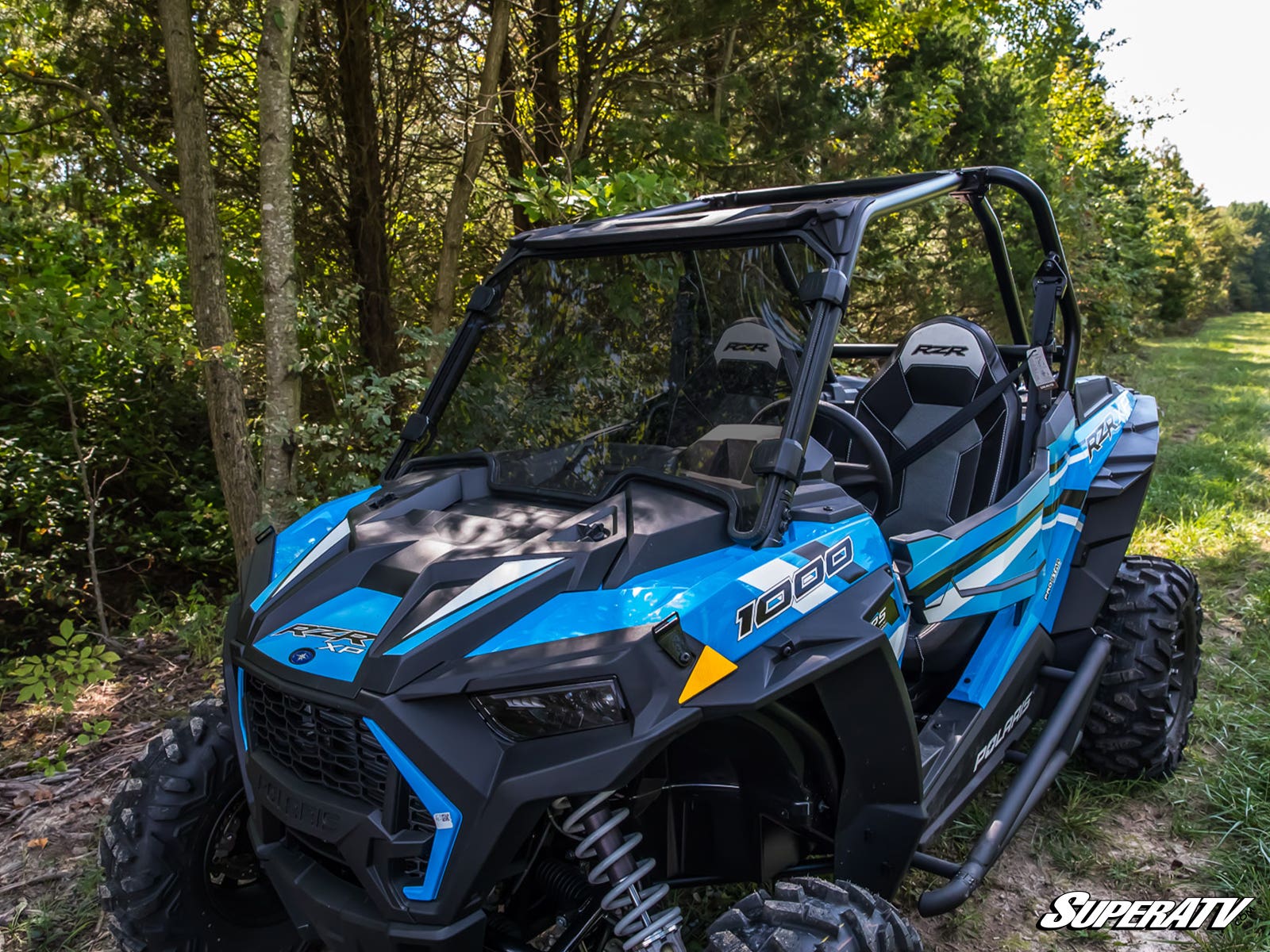 Polaris RZR XP 1000 Full Windshield - Dark Tint; Scratch Resistant - 2019+ - Image 4