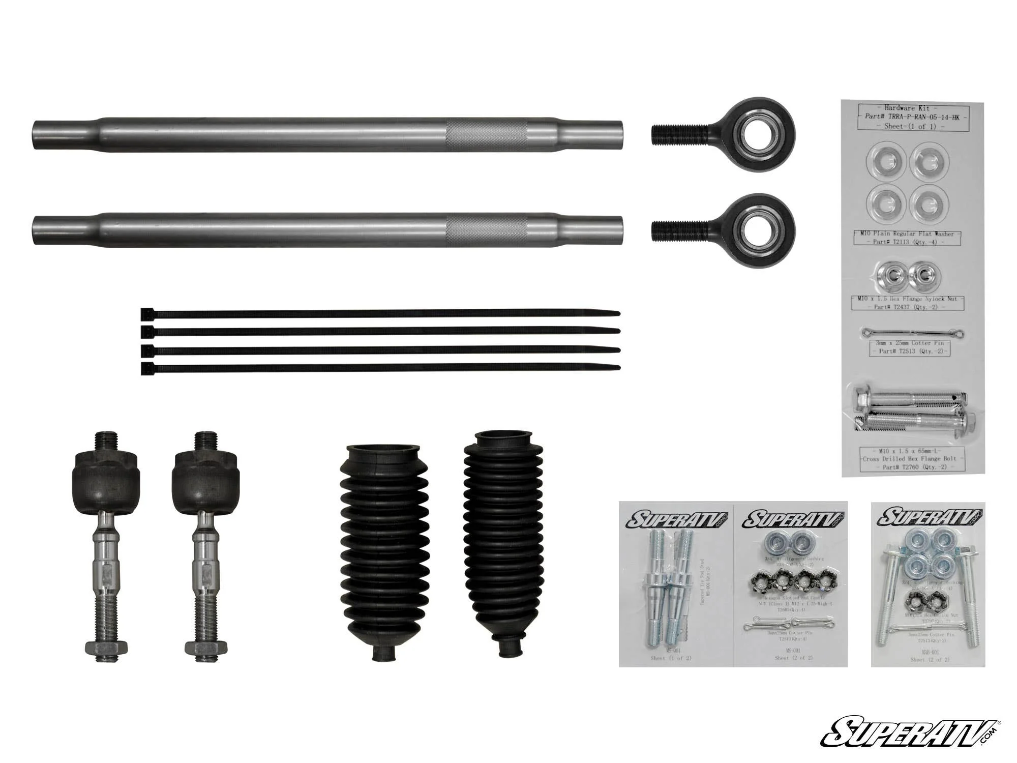 Polaris RZR XP 1000 Heavy-Duty Swaged Tie Rod Kit - Image 2