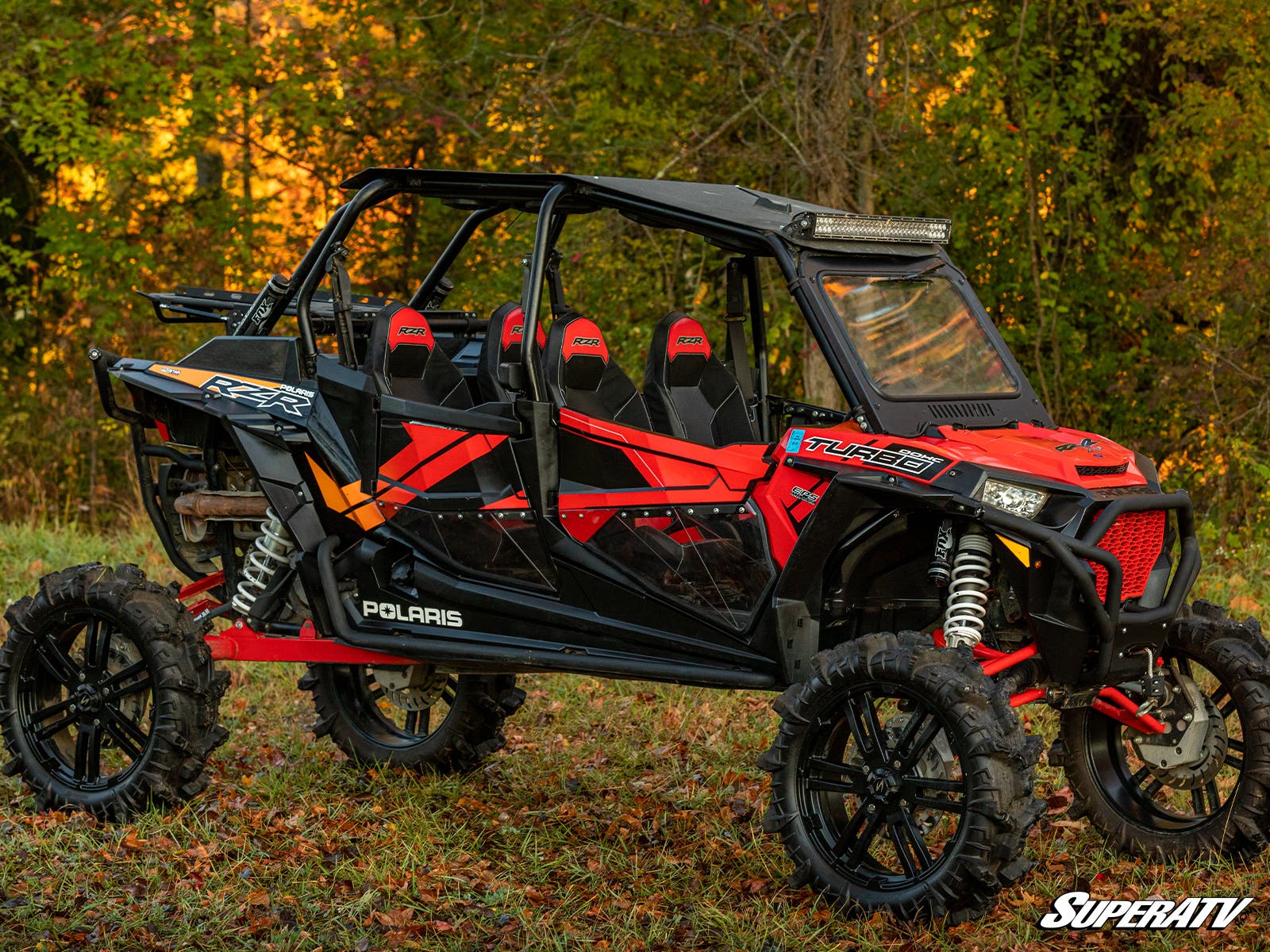 Polaris RZR XP 4 1000 Clear Lower Doors - Image 4