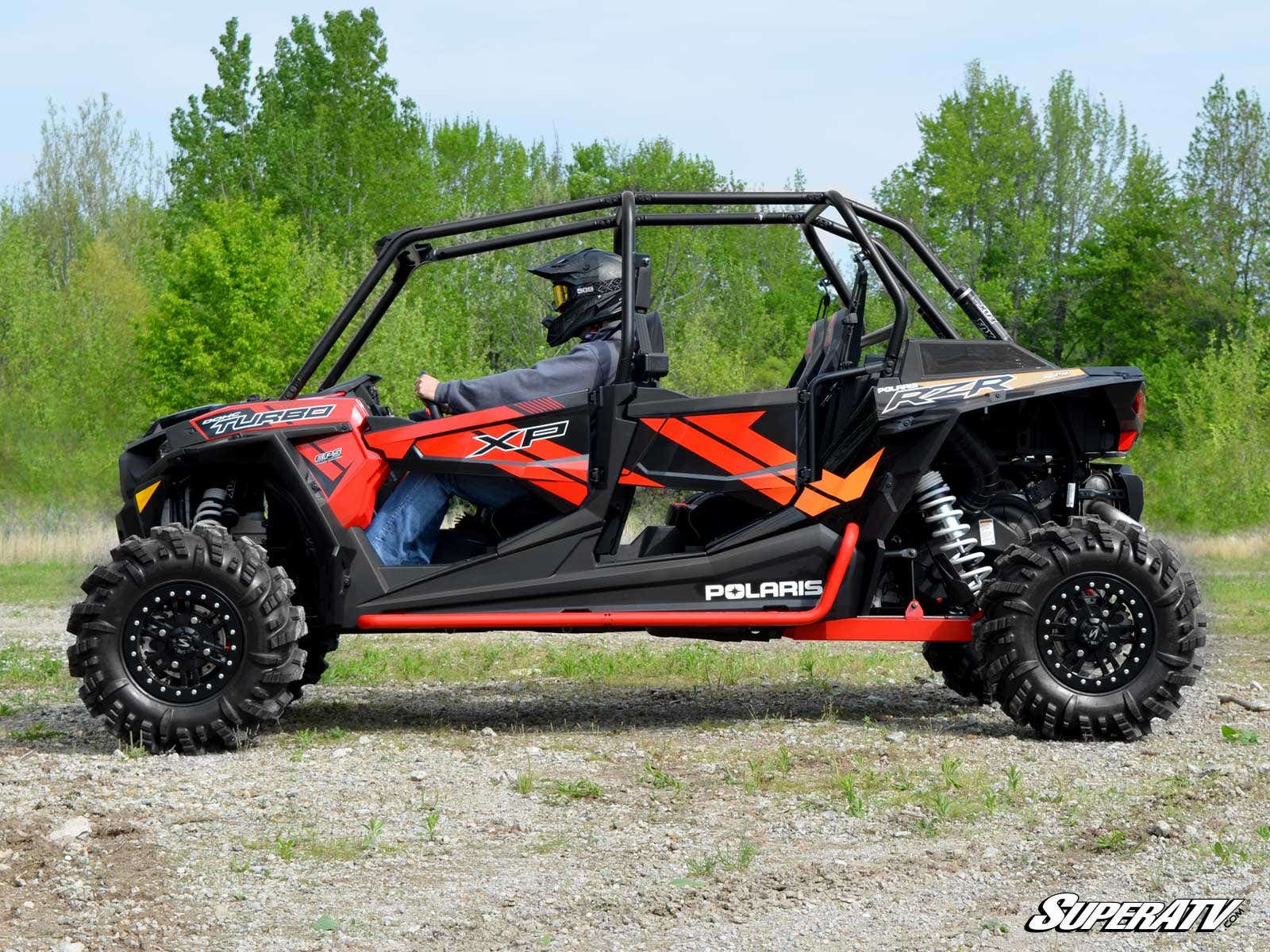 Polaris RZR XP 4 Turbo Rock Sliding Nerf Bars - Image 4