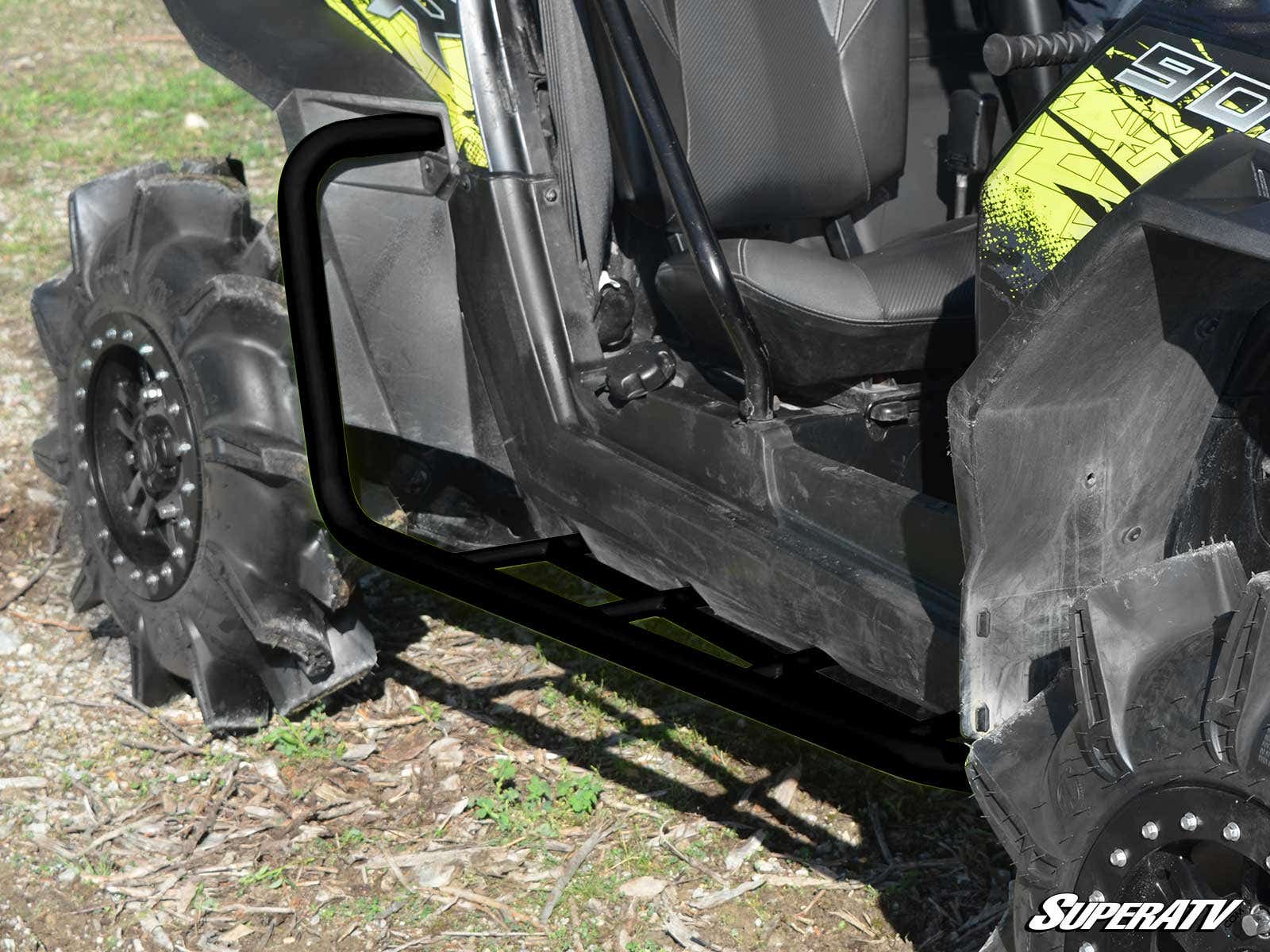 Polaris RZR XP 900 Heavy Duty Rock Sliding Nerf Bars - Image 3