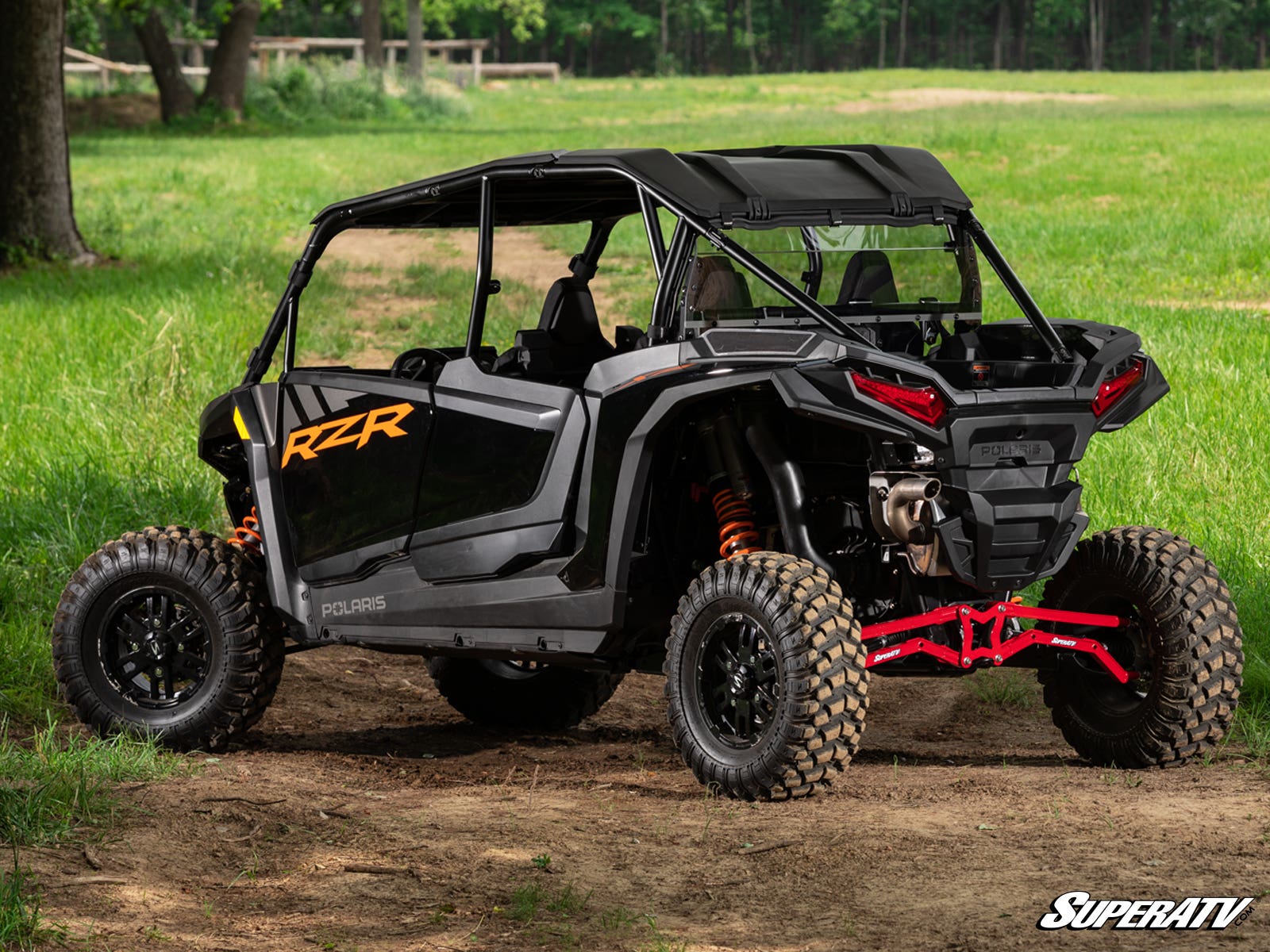 Polaris RZR XP Rear Vented Windshield - Image 2