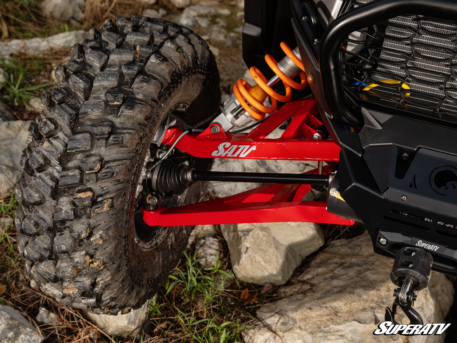 Polaris RZR XP Sidewinder A-Arms—1.5in. Forward Offset - Image 3