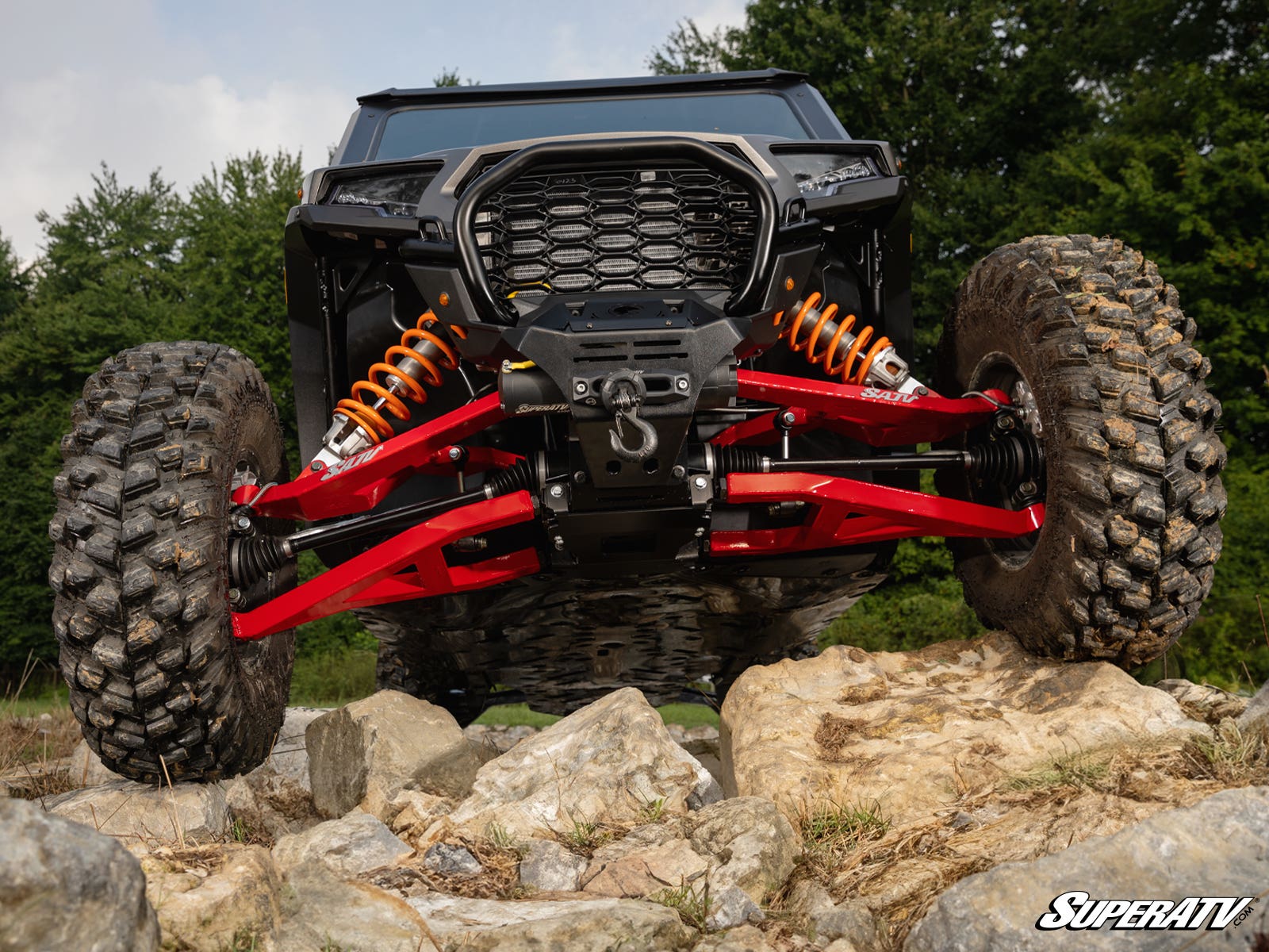 Polaris RZR XP Sidewinder A-Arms—1.5in. Forward Offset - Image 4