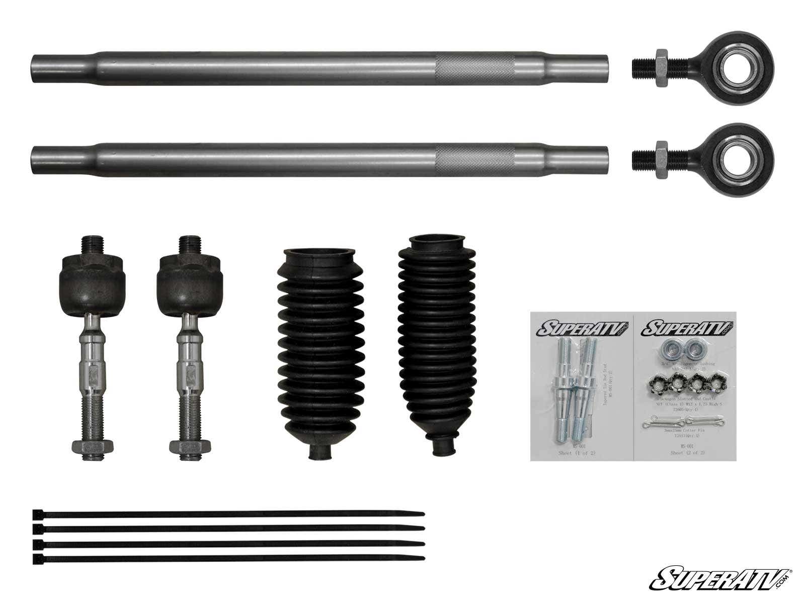 Polaris RZR XP Turbo Heavy-Duty Tie Rod Kit - Image 4