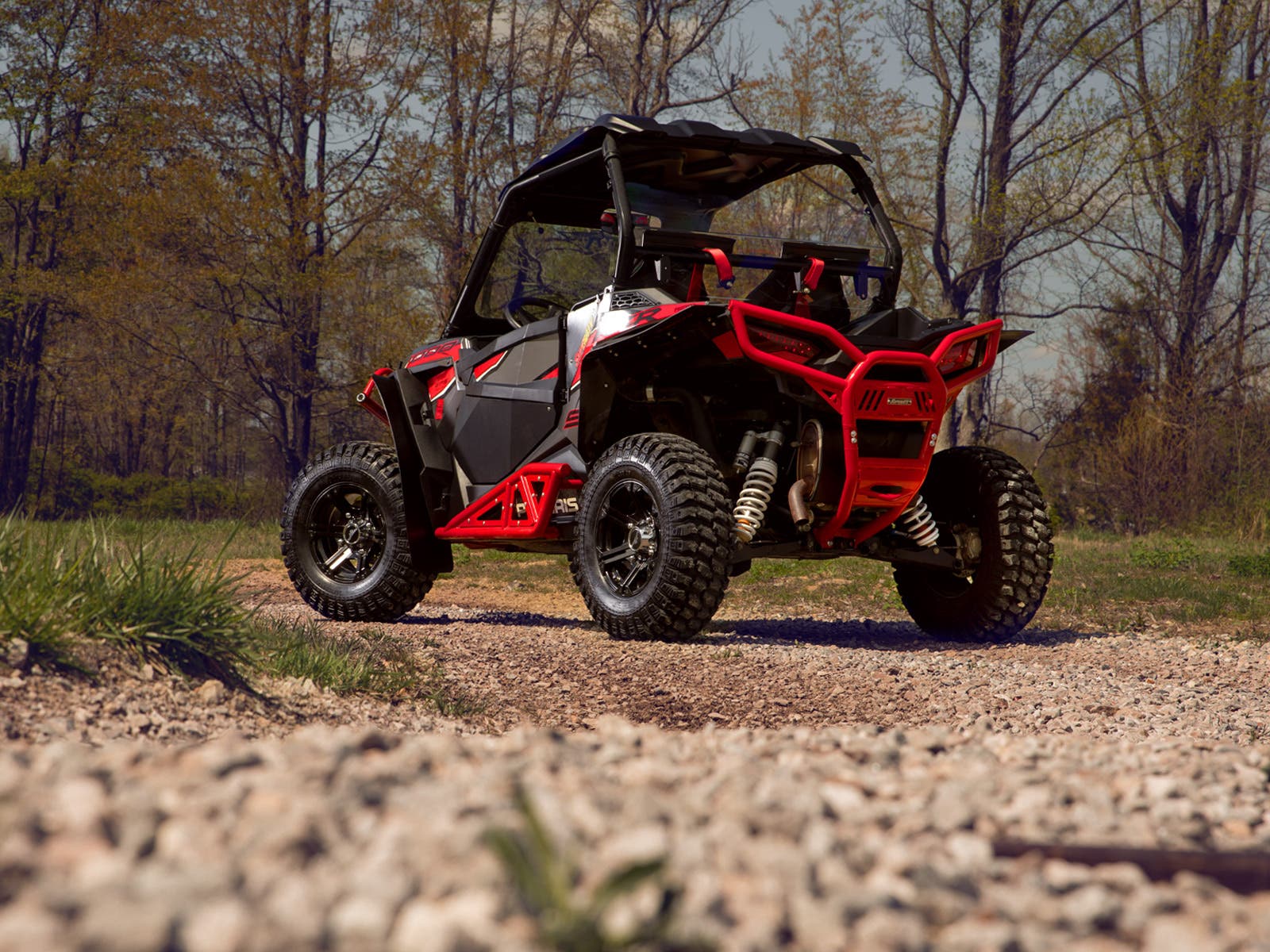 Polaris RZR XP Turbo Heavy-Duty Tube Rock Sliders - Image 3