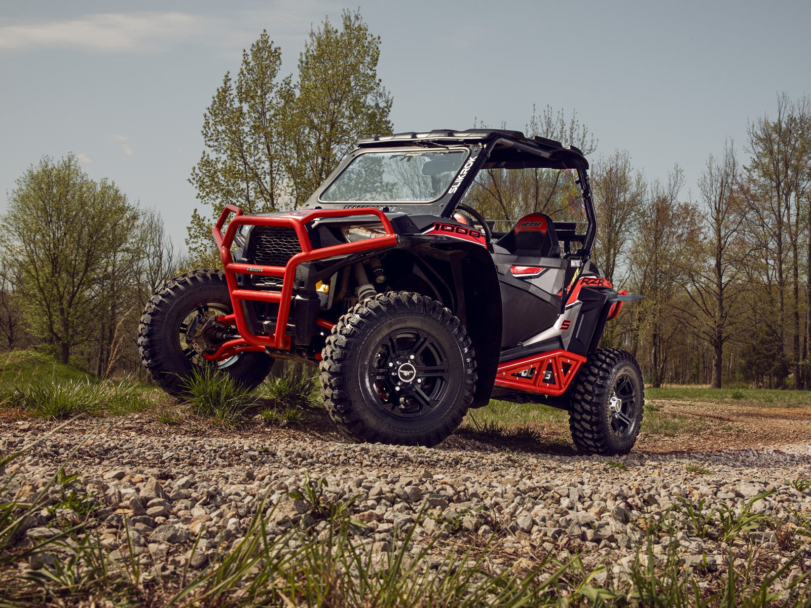 Polaris RZR XP Turbo Heavy-Duty Tube Rock Sliders - Image 6