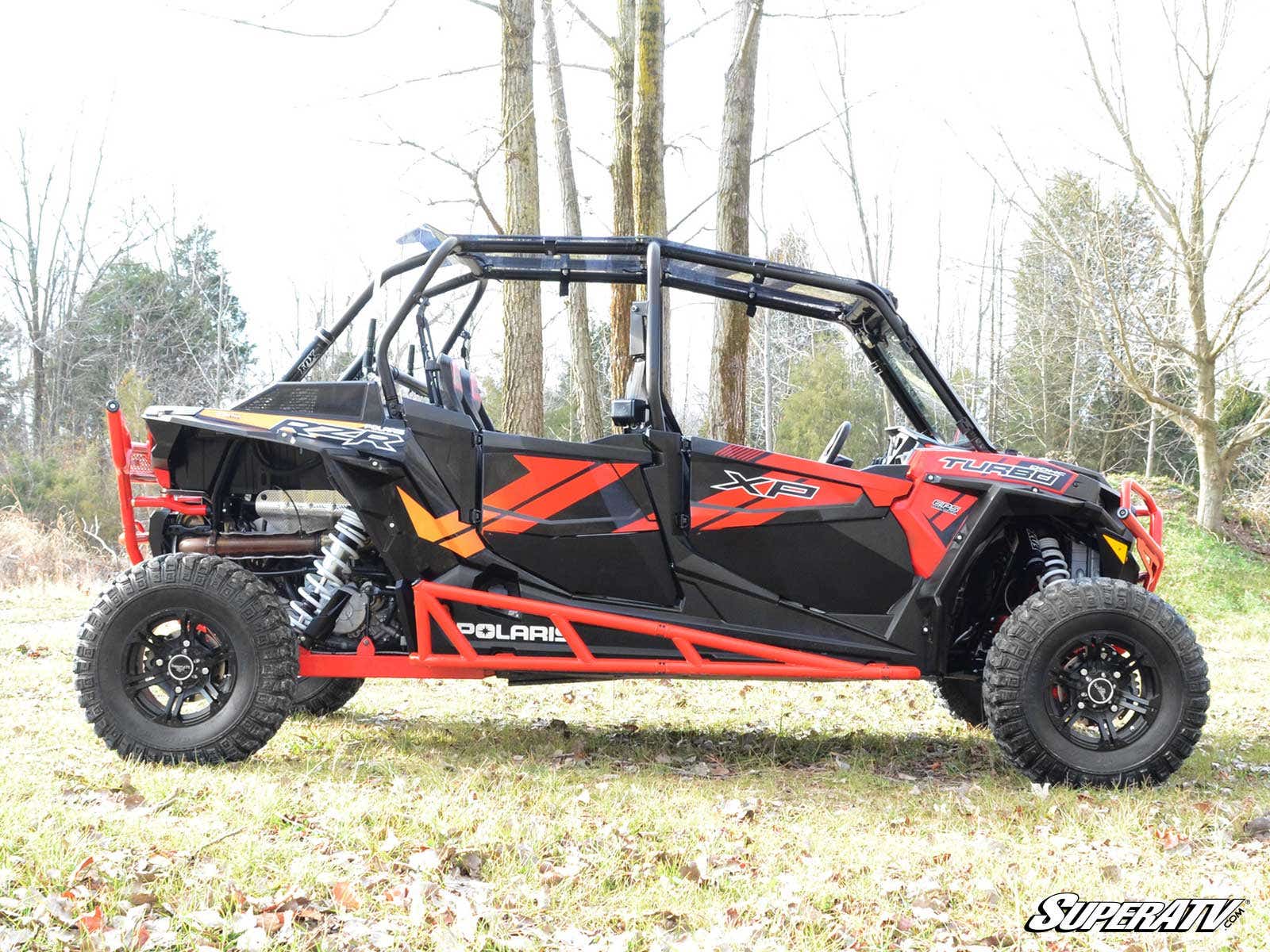 SuperATV Nerf Bars for Polaris RZR XP 4 Turbo - Image 2
